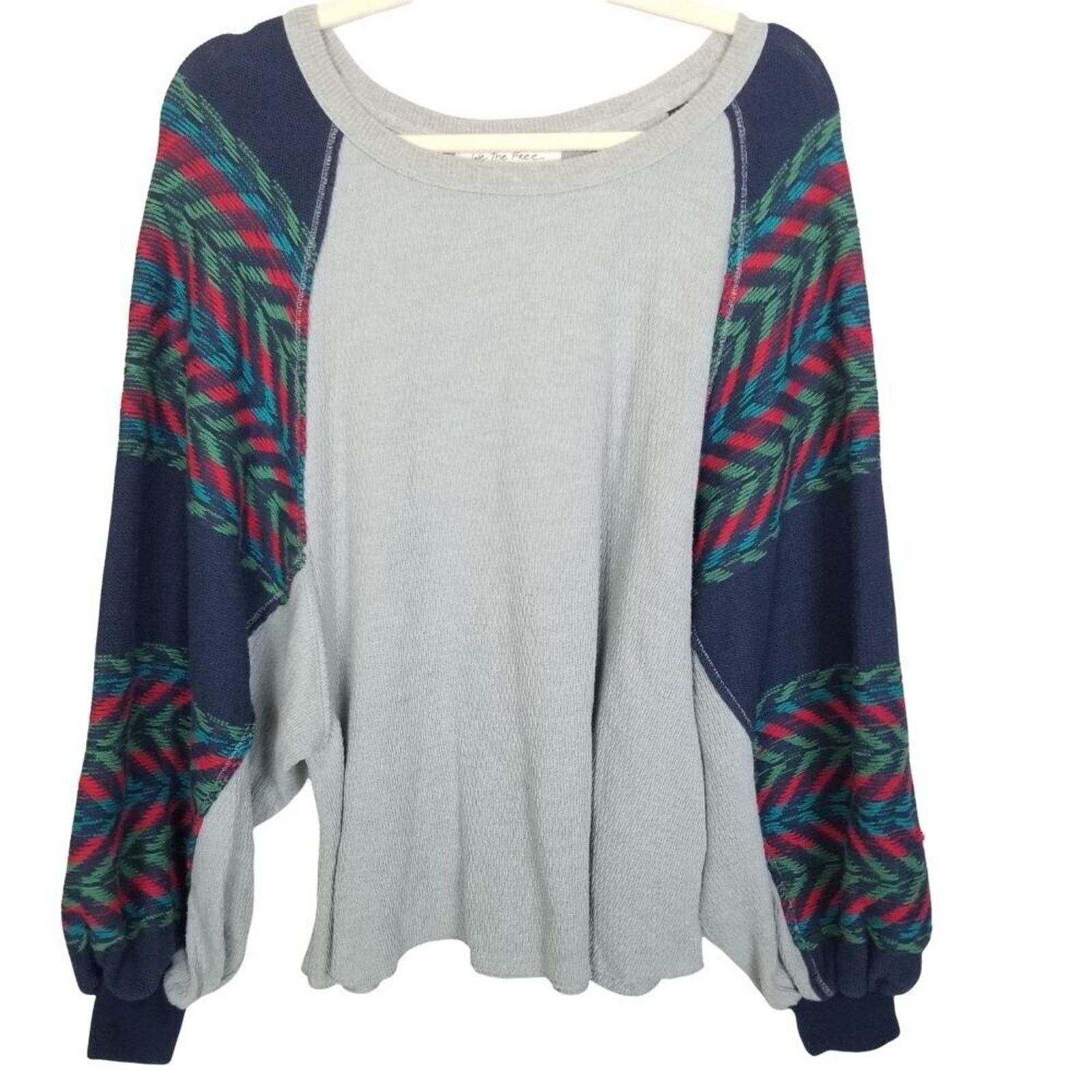 Free People We The Free By Free People Oversized Knit Thermal Sweater S Size S / US 4 / IT 40 - 2 Thumbnail