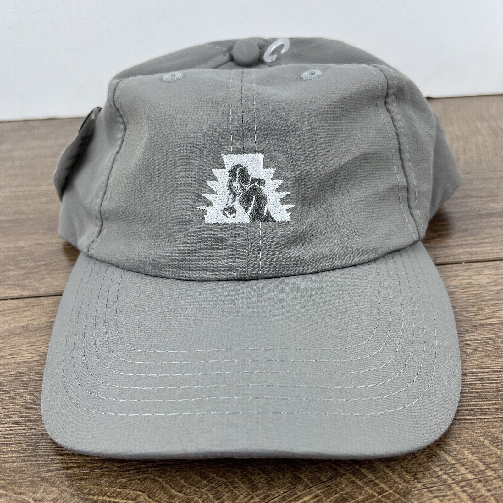 Other Golf Hat Golfing Hat Gray Hat Adjustable Gray Adult Size Hat Size ONE SIZE - 3 Thumbnail