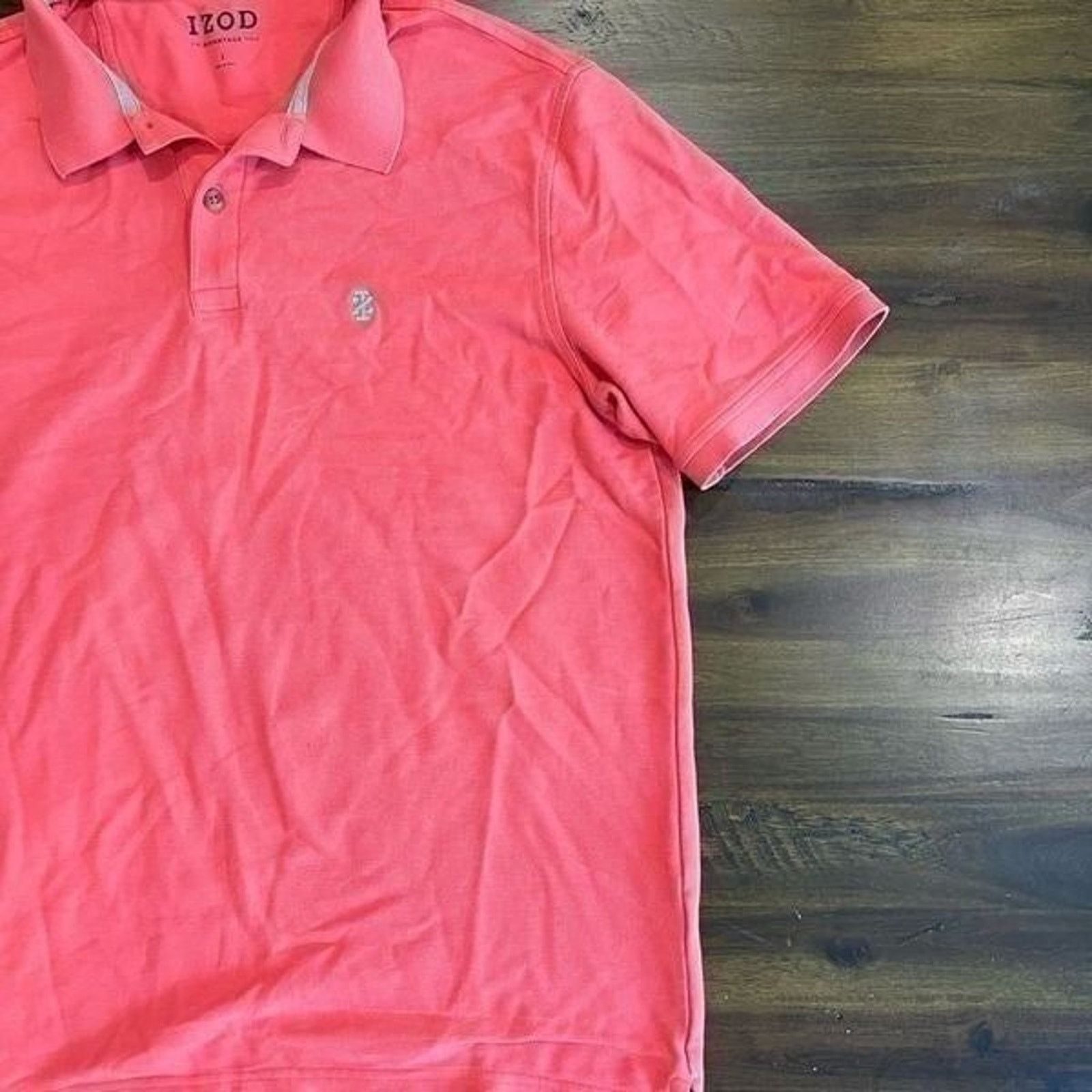 Izod IZOD Men’s Short Sleeve Red "Advantage" Polo - Size L Size US L / EU 52-54 / 3 - 2 Thumbnail