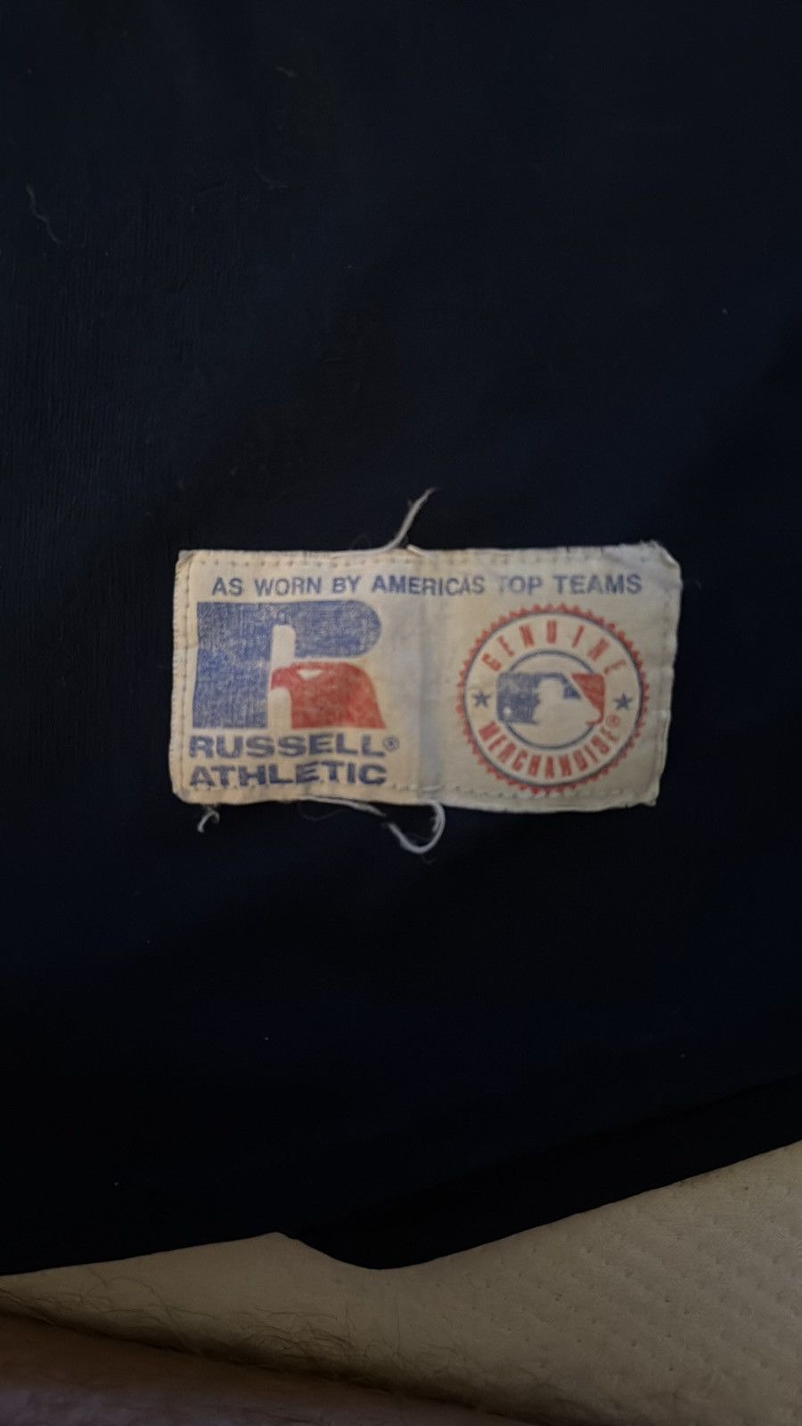 MLB × Russell Athletic × Vintage Vintage Cleveland Indians Russell Jesey Size US XL / EU 56 / 4 - 2 Thumbnail