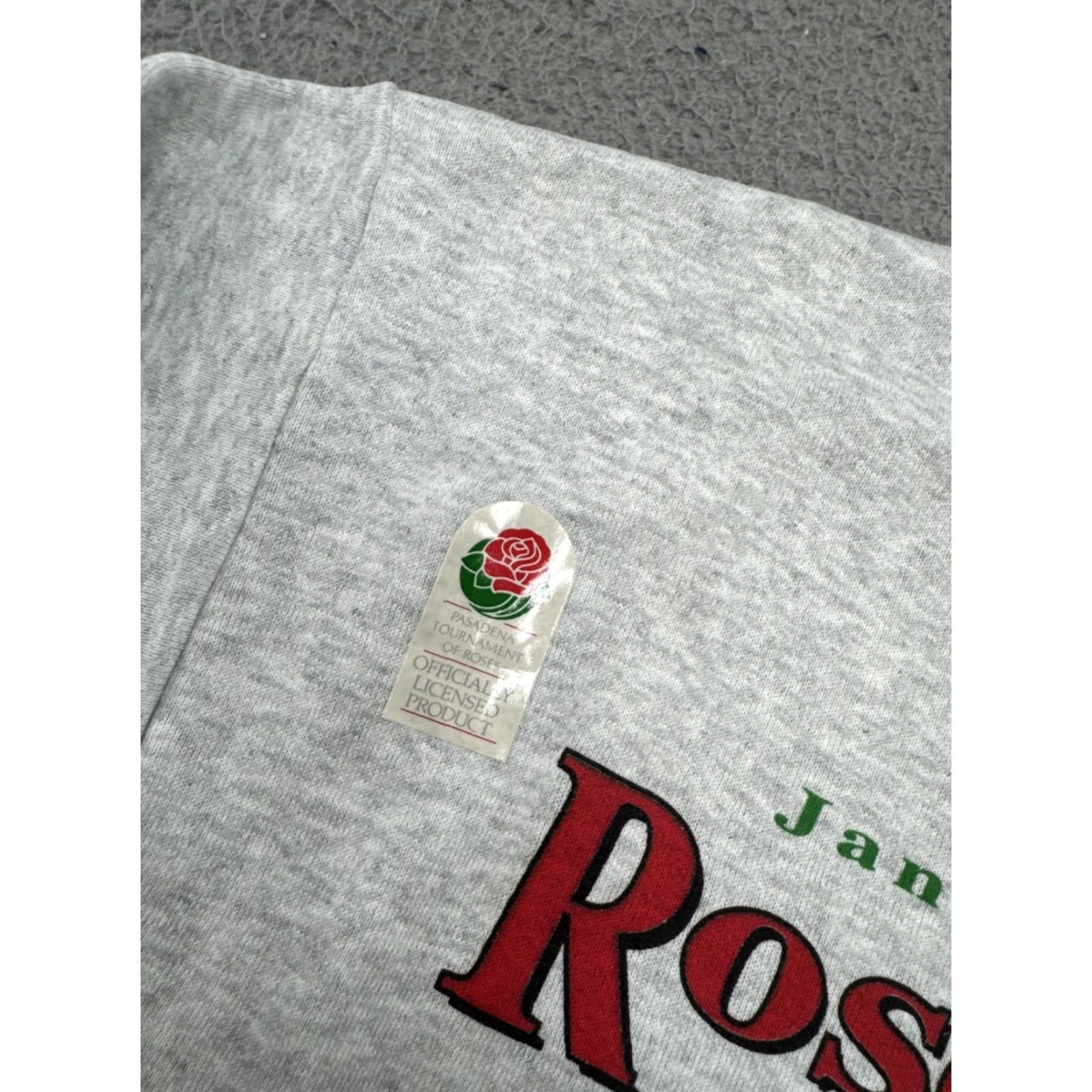 Fruit Of The Loom VINTAGE Wisconsin Badgers Sweatshirt Men's Size M 1994 90s NEW UCLA Rose Bowl Size US M / EU 48-50 / 2 - 4 Thumbnail
