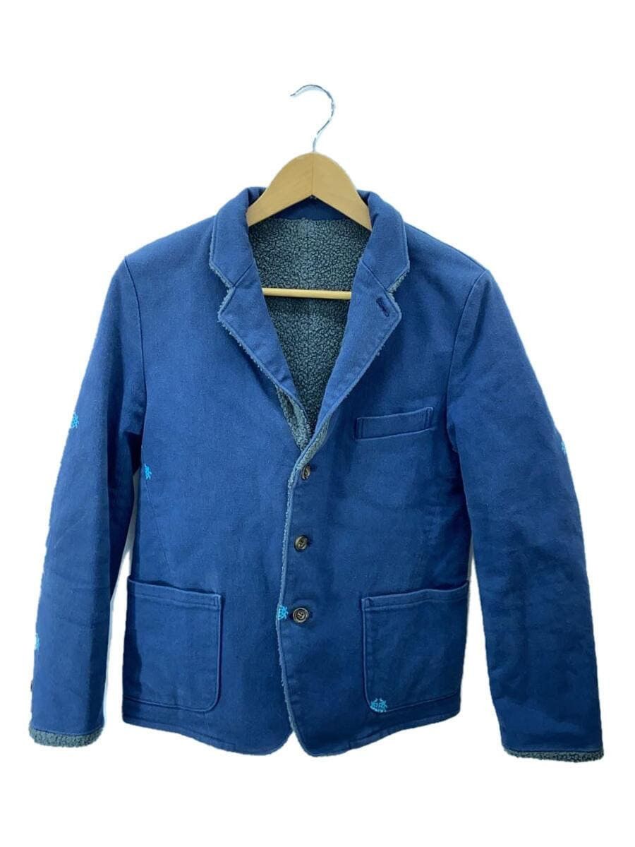 image of Undercover Aw01 D.a.v.f. Bug Jacket in Blue, Men's (Size Small)