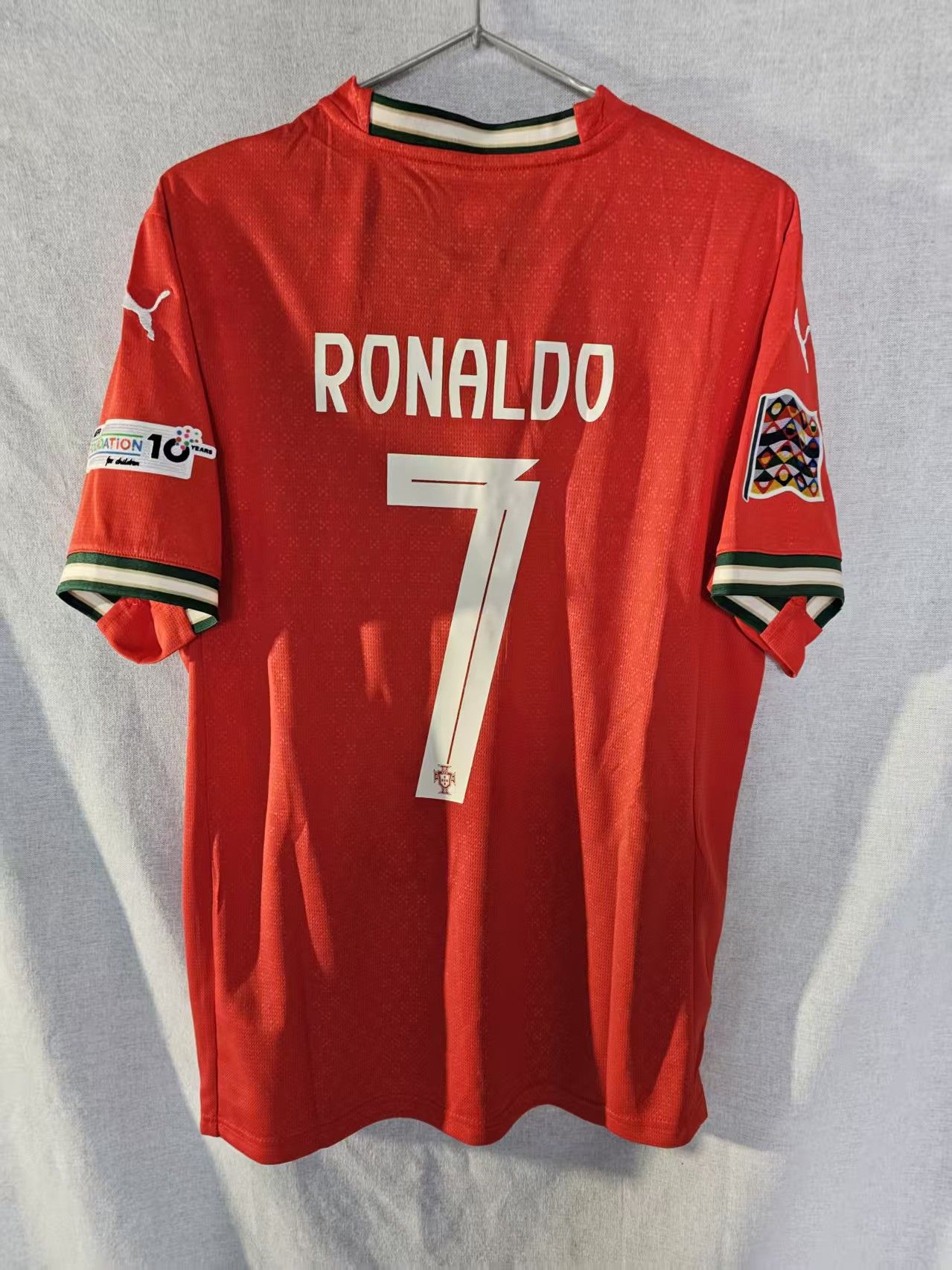 2025 Portugal #7 C Ronaldo Jersey Home