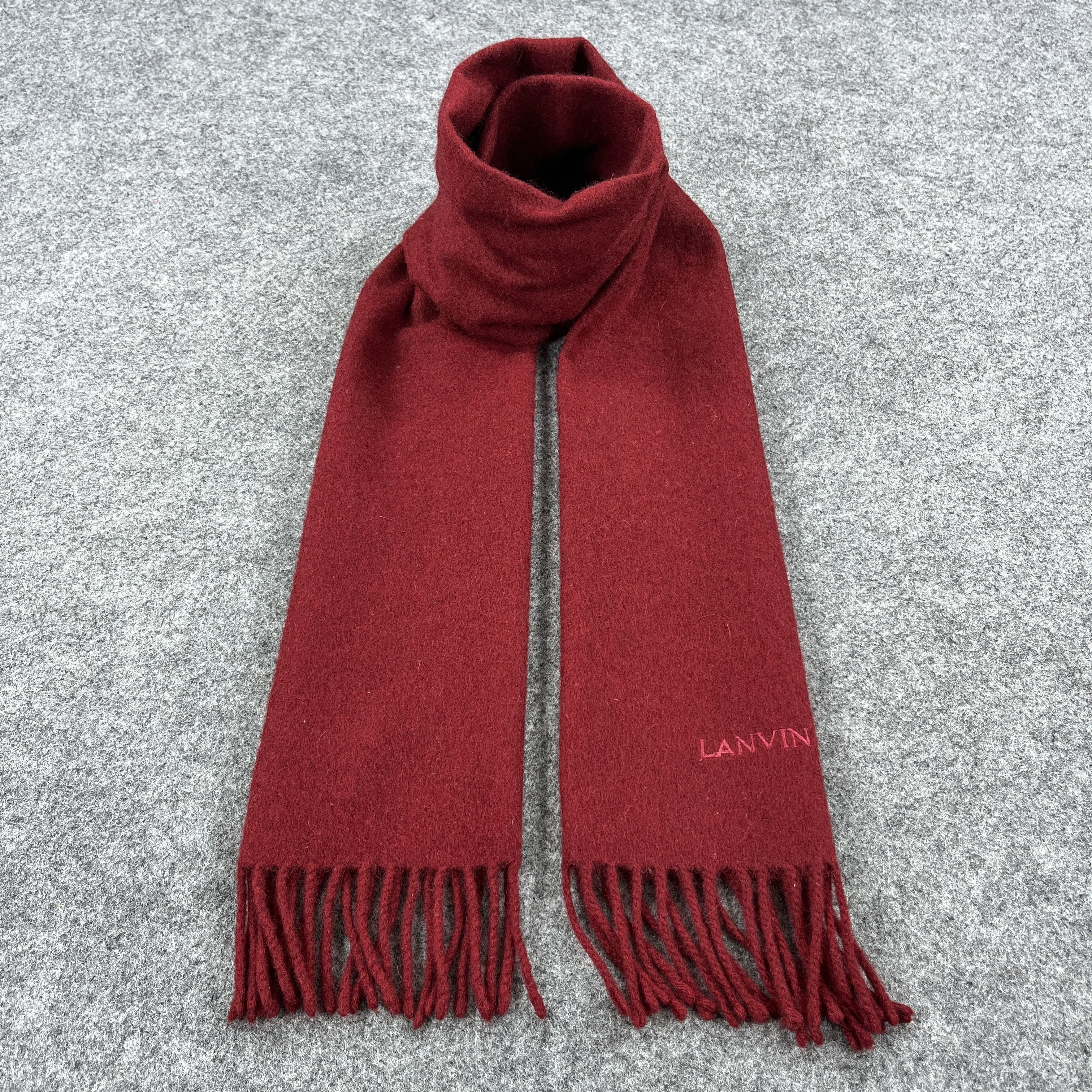 Lanvin Lanvin Scarf / Muffler / Neckwear T1510 Size ONE SIZE - 4 Thumbnail