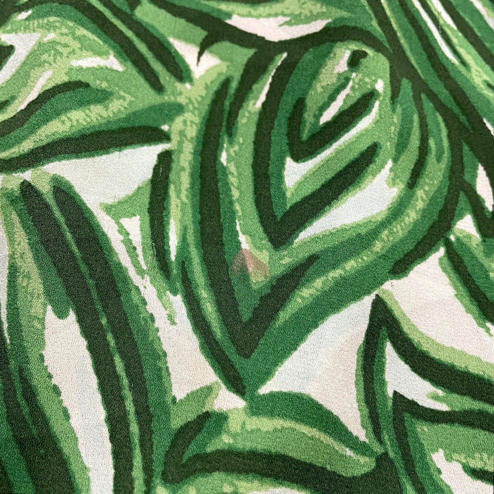 Vintage VINTAGE New Directions Tunic Blouse Womens 2XL Green Long Sleeve Tropical Casual Top Size XXL / US 16-18 / IT 52-54 - 6 Thumbnail