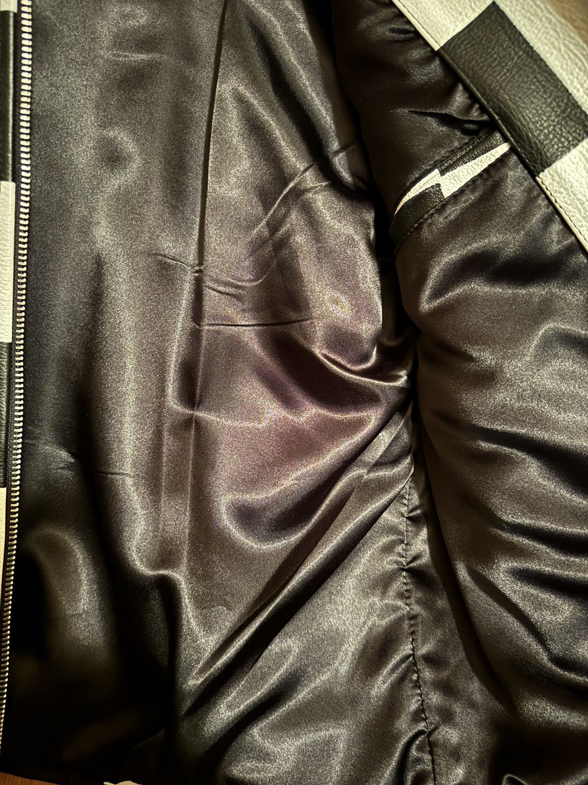 Ev Bravado E.V Bravado Checkerboard Leather Jacket Size US S / EU 44-46 / 1 - 7 Thumbnail