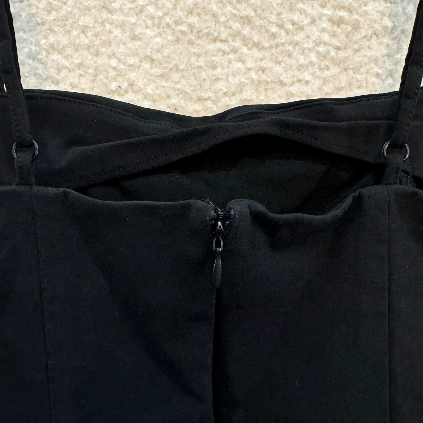 Forever 21 Forever 21 Mini Dress S Small Black Square Neck Ruched Little Black Dress Size S / US 4 / IT 40 - 5 Thumbnail