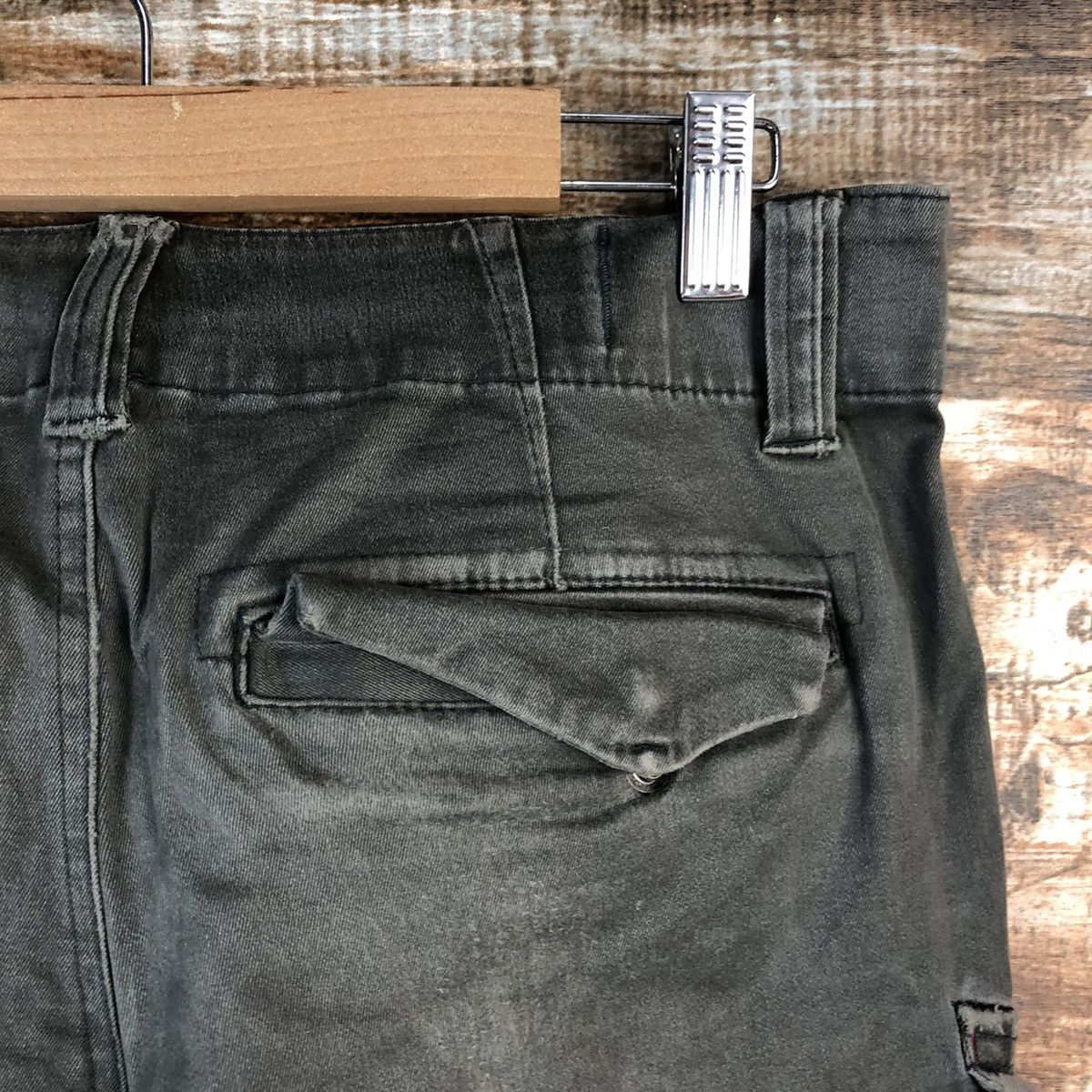 Japanese Brand Japanese Brand Grey Cargo Multipocket Pants #A2537 Size US 30 / EU 46 - 17 Thumbnail