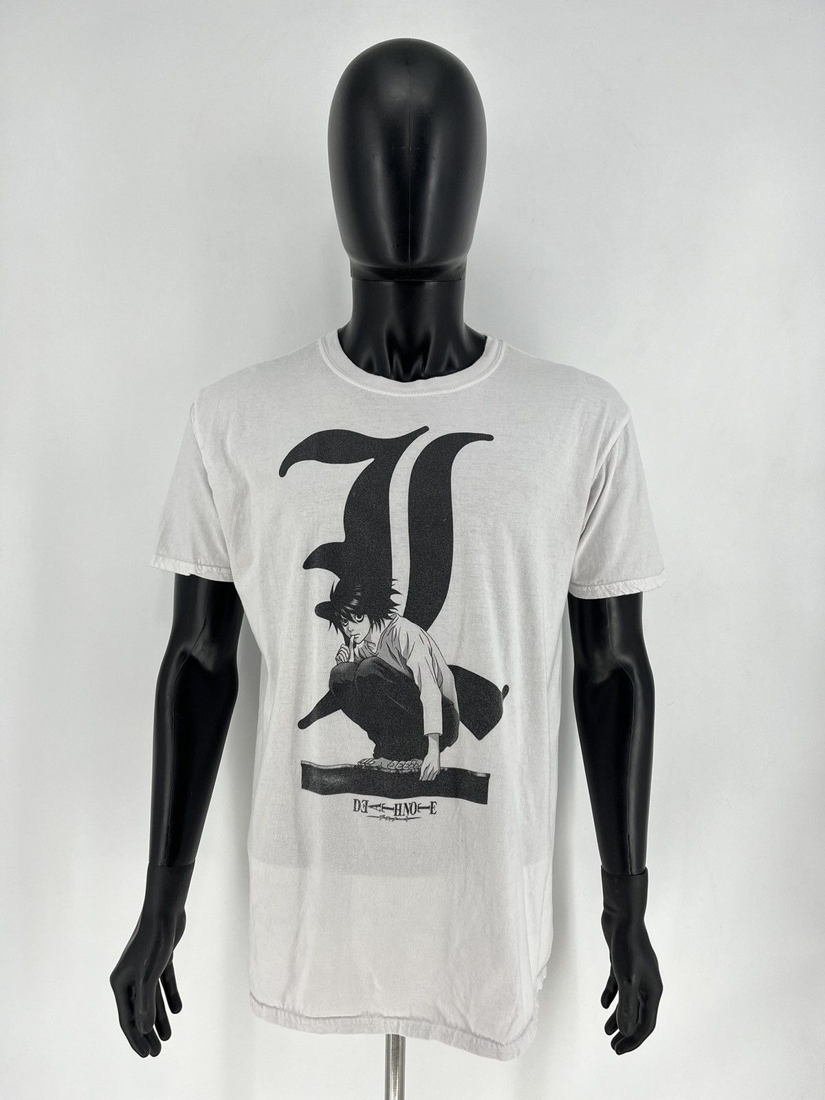 Anime × Japanese Brand Vintage DEATH NOTE DISTRESSED Promo T-shirt Character Size US XL / EU 56 / 4 - 2 Thumbnail