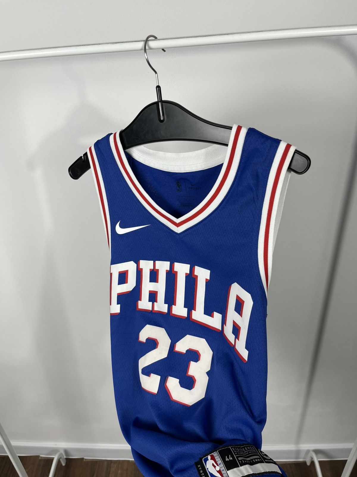 Nike Nike NBA 76ers Jimmy Butler #23 Swingman Jersey Blue Size M Size US M / EU 48-50 / 2 - 10 Thumbnail