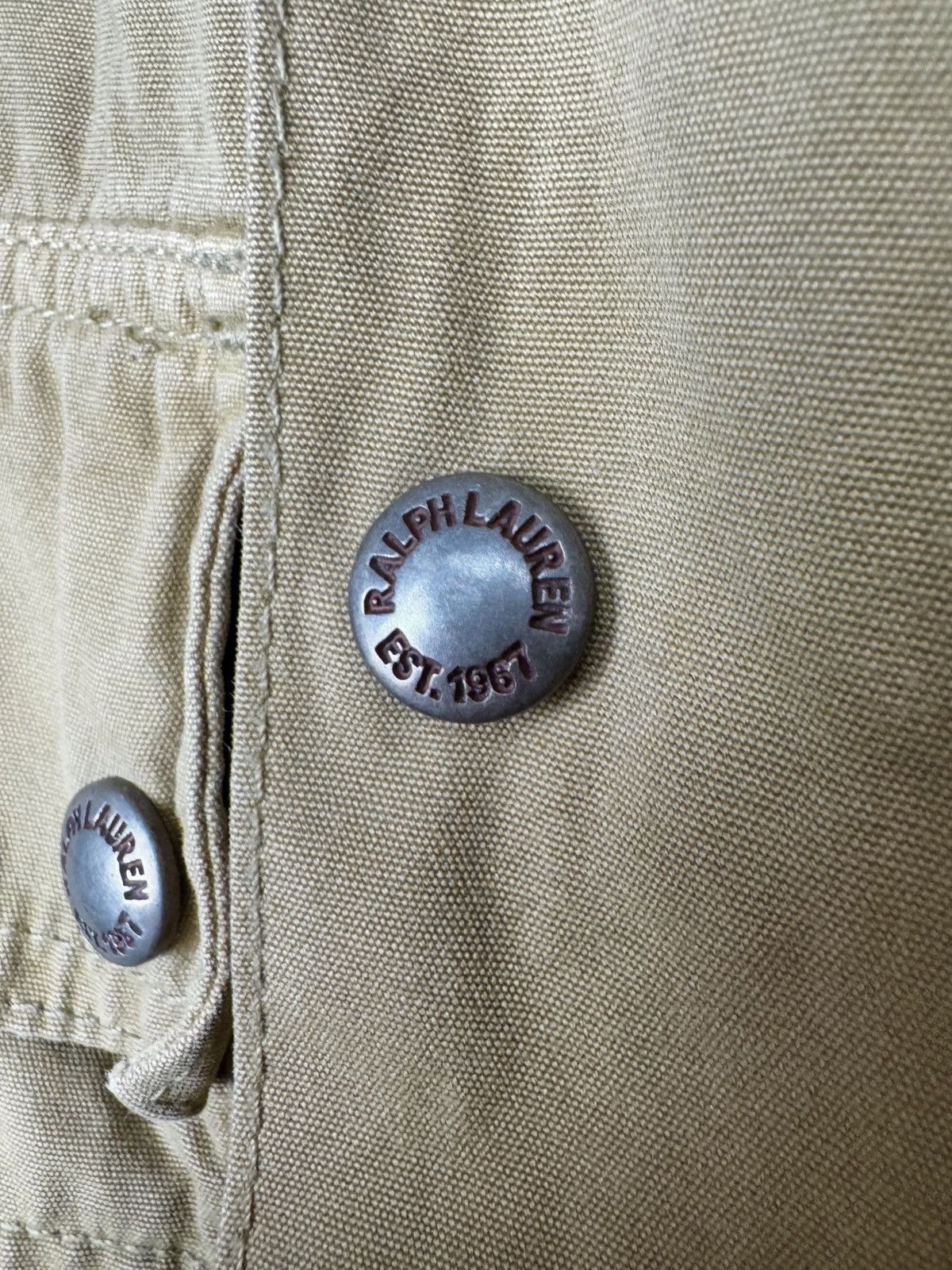 Polo Ralph Lauren Polo Ralph Lauren Beige Tan Army Utility Jacket Military Size US S / EU 44-46 / 1 - 7 Thumbnail