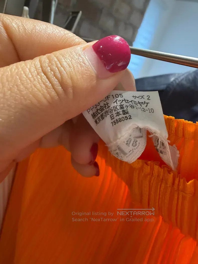 Issey Miyake Issey Miyake Orange Pants Size 25" / US 0 / IT 36 - 4 Thumbnail