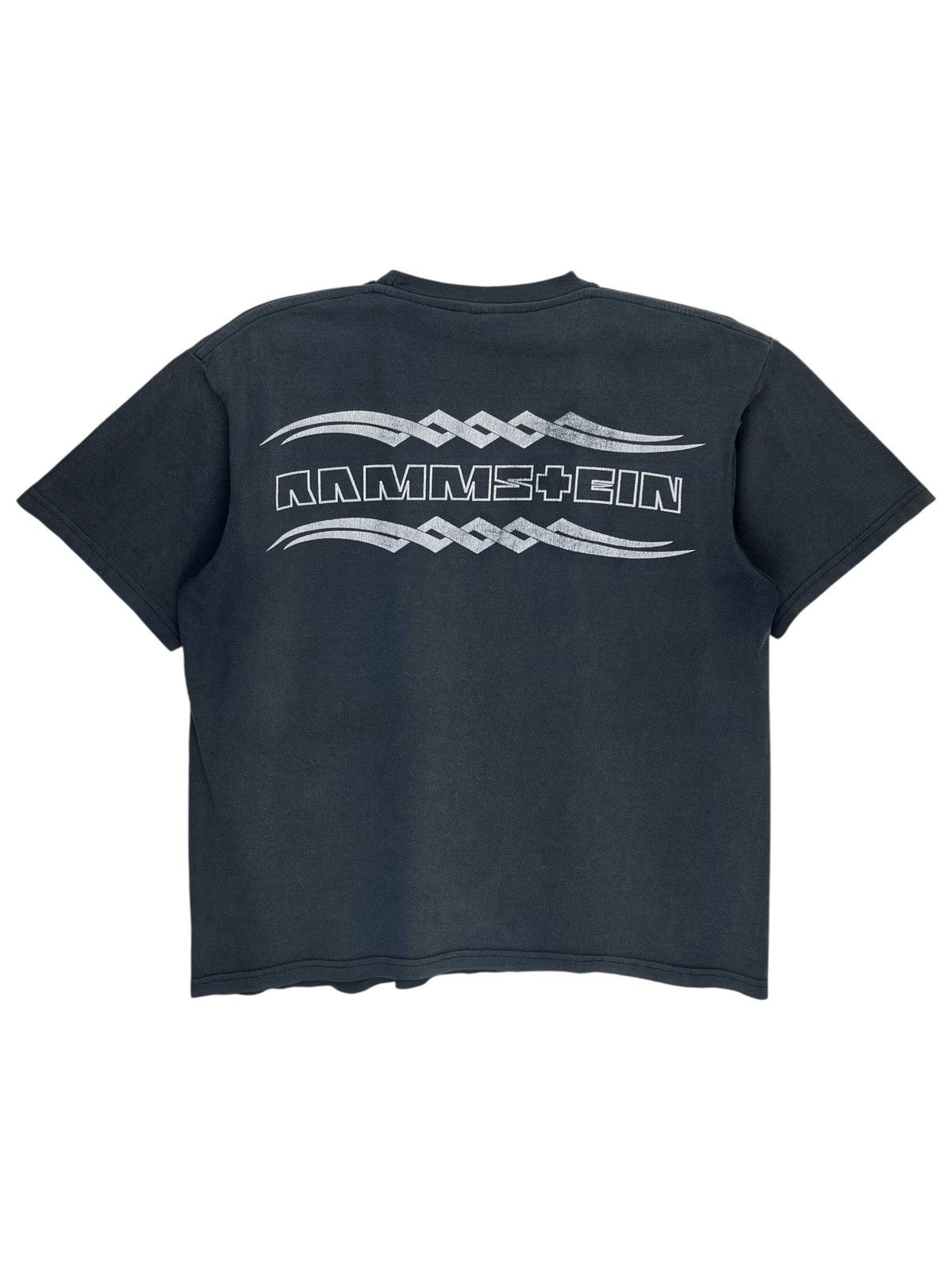 Band Tees × Vintage 2002 Rammstein Feuer Frei Fire Freely Gun Vintage Tshirt Size US M / EU 48-50 / 2 - 2 Thumbnail