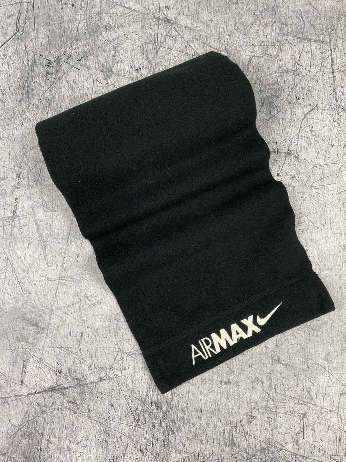 Nike × Nike ACG × Vintage Vintage 00s Nike Air Max Drill y2k Fleece Scarf Size ONE SIZE - 2 Thumbnail