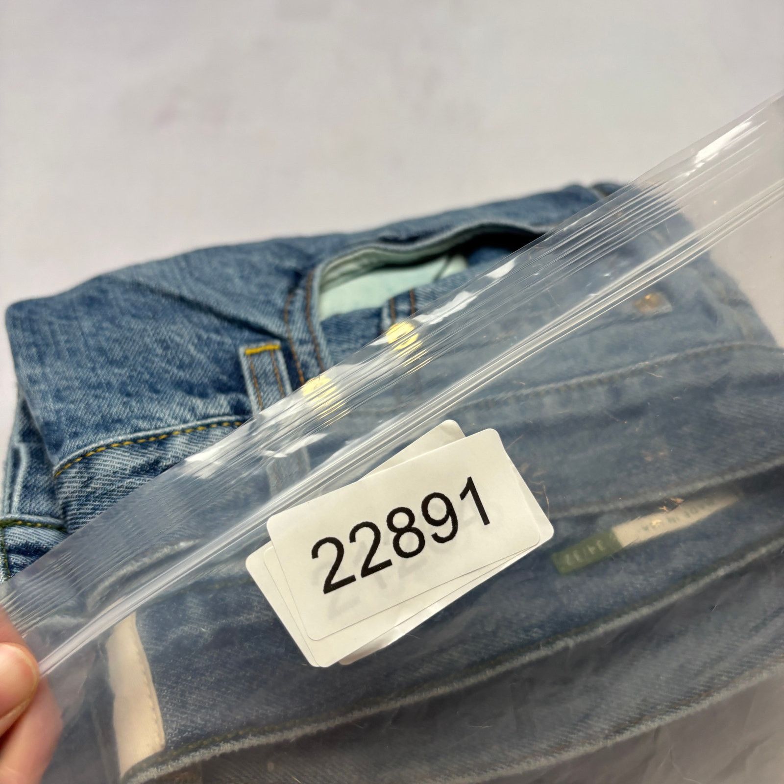 Sid Mashburn $175 Sid Mashburn Slim Straight Jeans 34x32 Made in USA Size US 34 / EU 50 - 12 Thumbnail