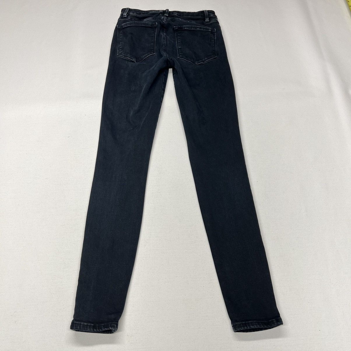 Frame Frame Jeans Black Le One Skinny Denim Stretch Larsen Dark Size 24" / US 00 / IT 34 - 12 Thumbnail