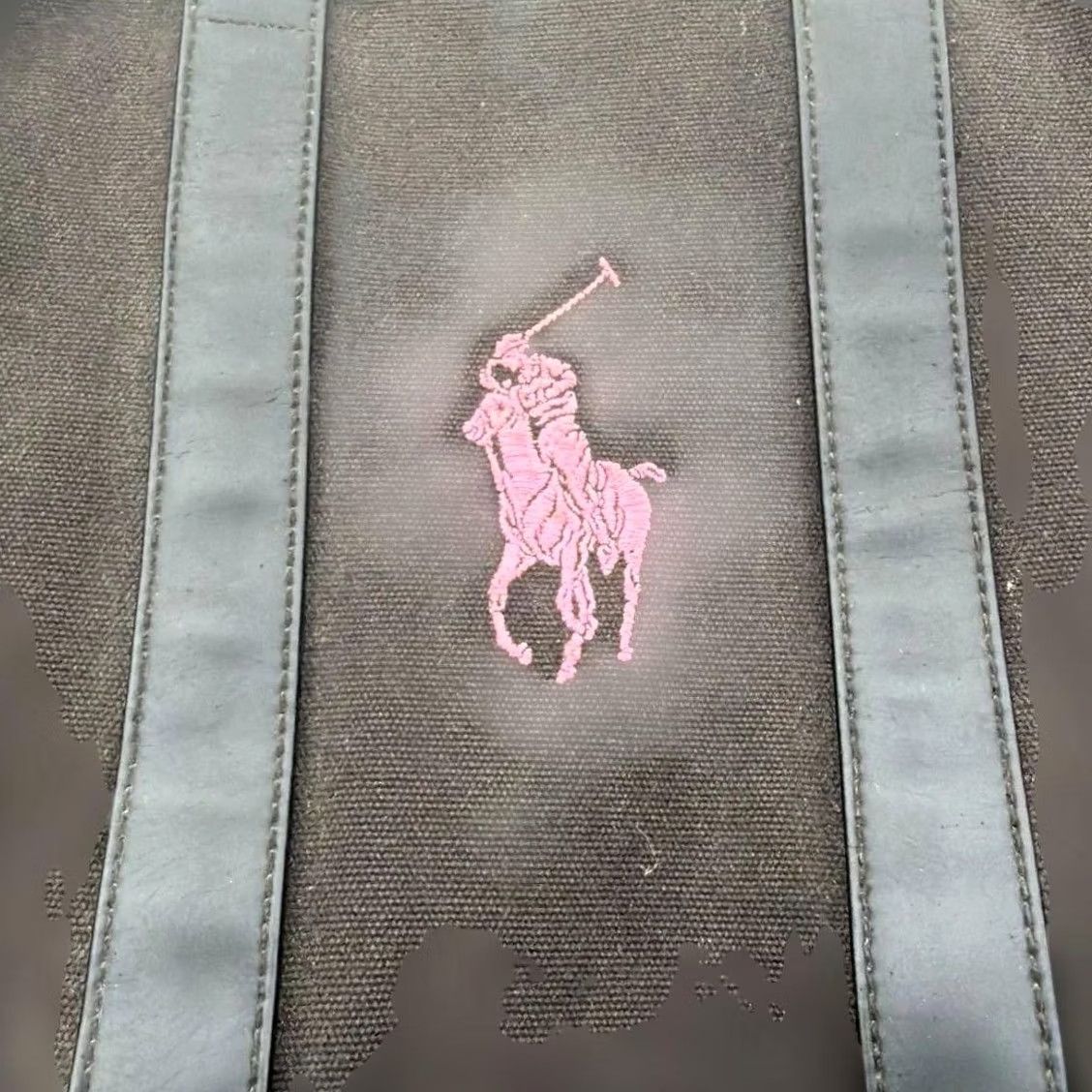 Ralph Lauren Ralph Lauren Women Tote Bag Logo Embroidery Pink Limited Edition Designer C Size ONE SIZE - 3 Thumbnail