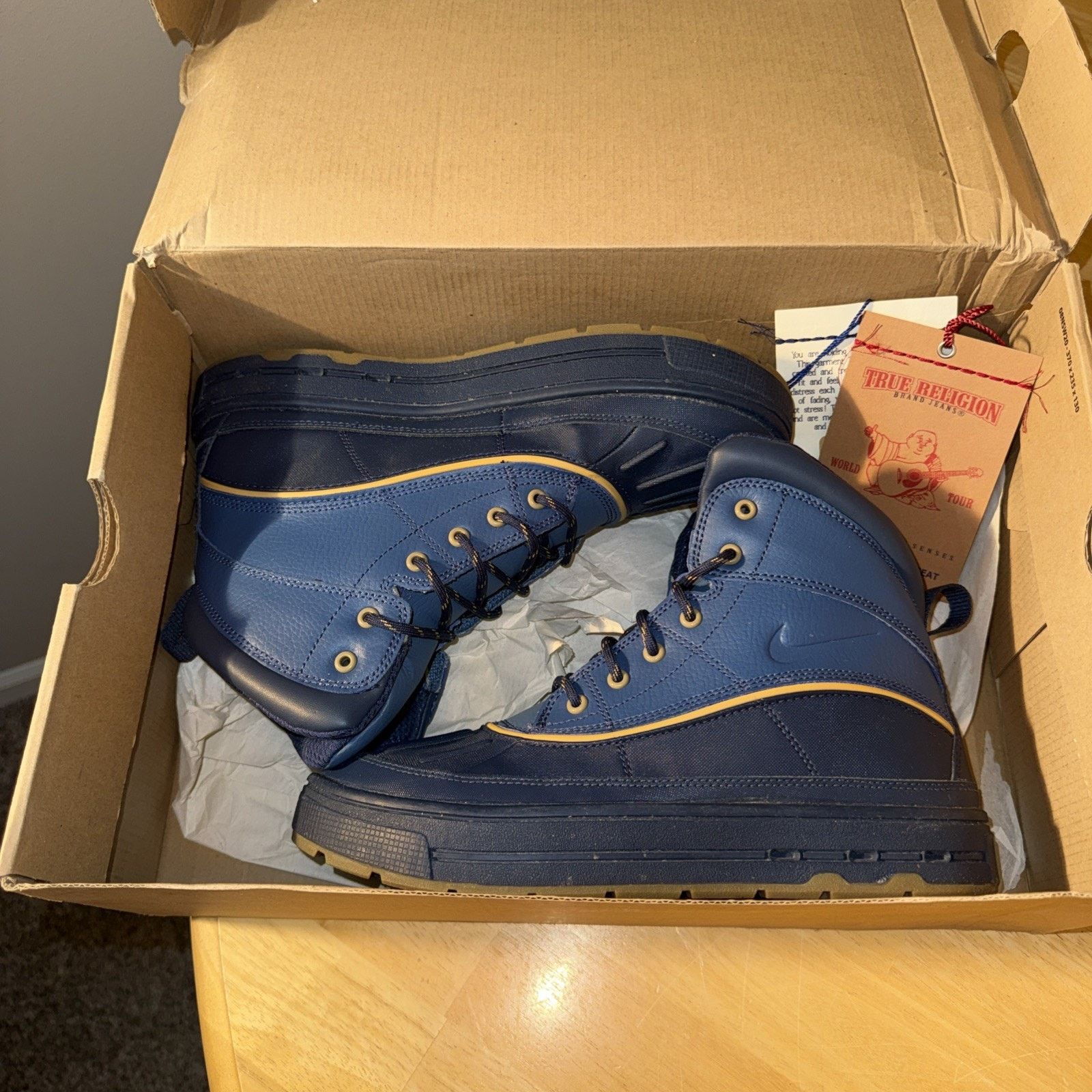 Nike Size 6.5 (GS) - Nike Woodside 2 ACG High Utility Blue Size US 6.5 / EU 39-40 - 10 Thumbnail