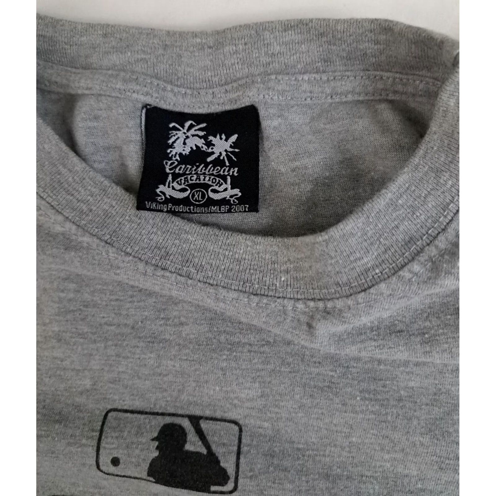 X-LARGE VINTAGE Detroit Tigers T-Shirt Unisex Adults XL Gray 2007 Tigers Baseball Janaica Resect Mon X-Large Gray Shirt Men Women Size US XL / EU 56 / 4 - 5 Thumbnail