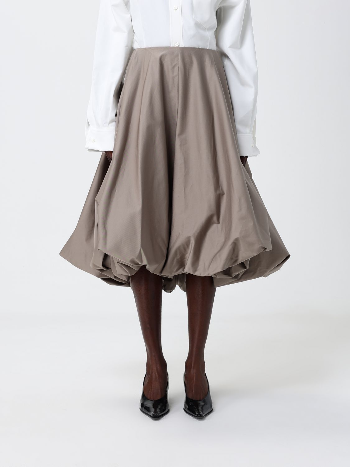 Balenciaga Balenciaga Skirt Woman Beige Size 26" / US 2 / IT 38 - 1 Thumbnail