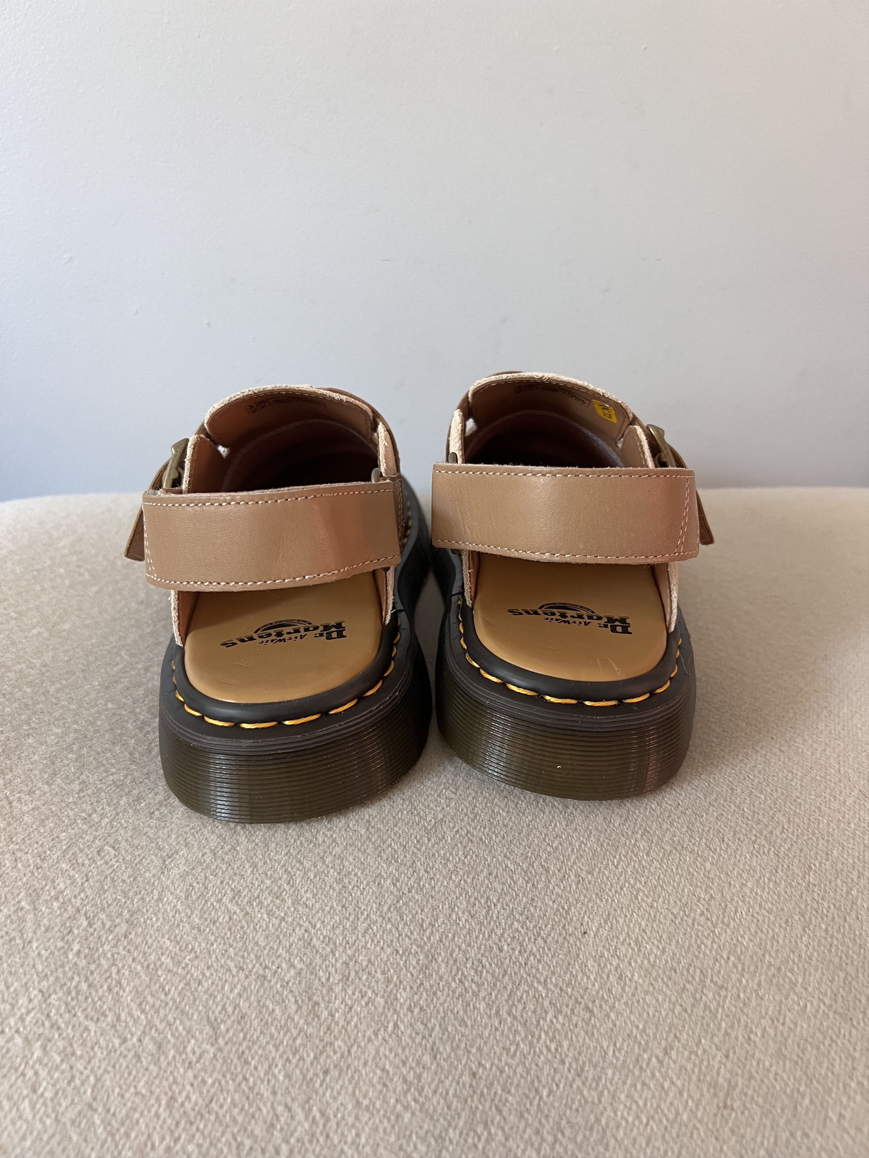 Dr. Martens Dr. Martens Jorge II Sandals in Parchment Beige Suede Size US 12 / EU 45 - 5 Thumbnail