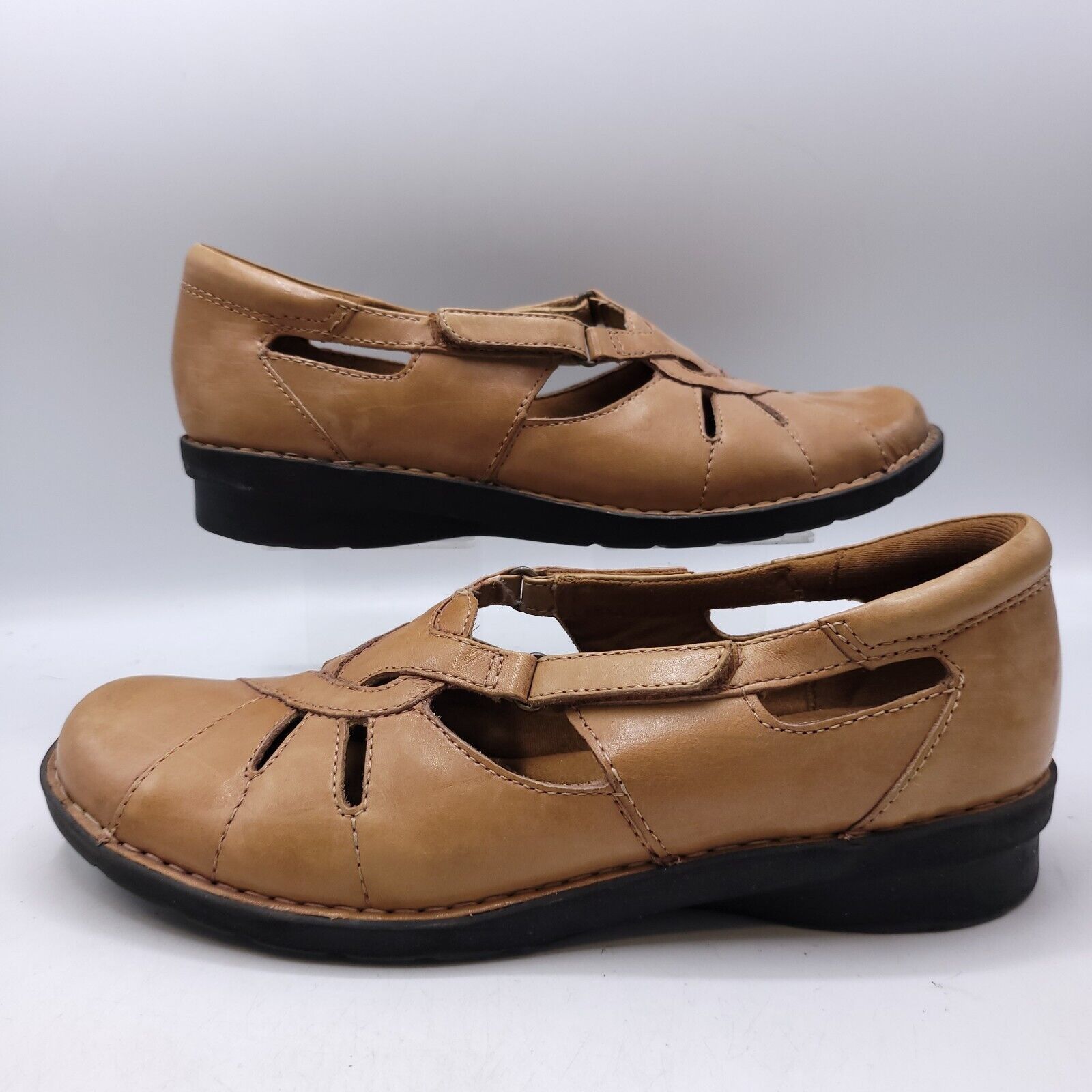 Clarks Clarks Bendables Mule Heel Shoe Womens Size 9.5 39337 Brown Size US 9.5 / IT 39.5 - 5 Thumbnail
