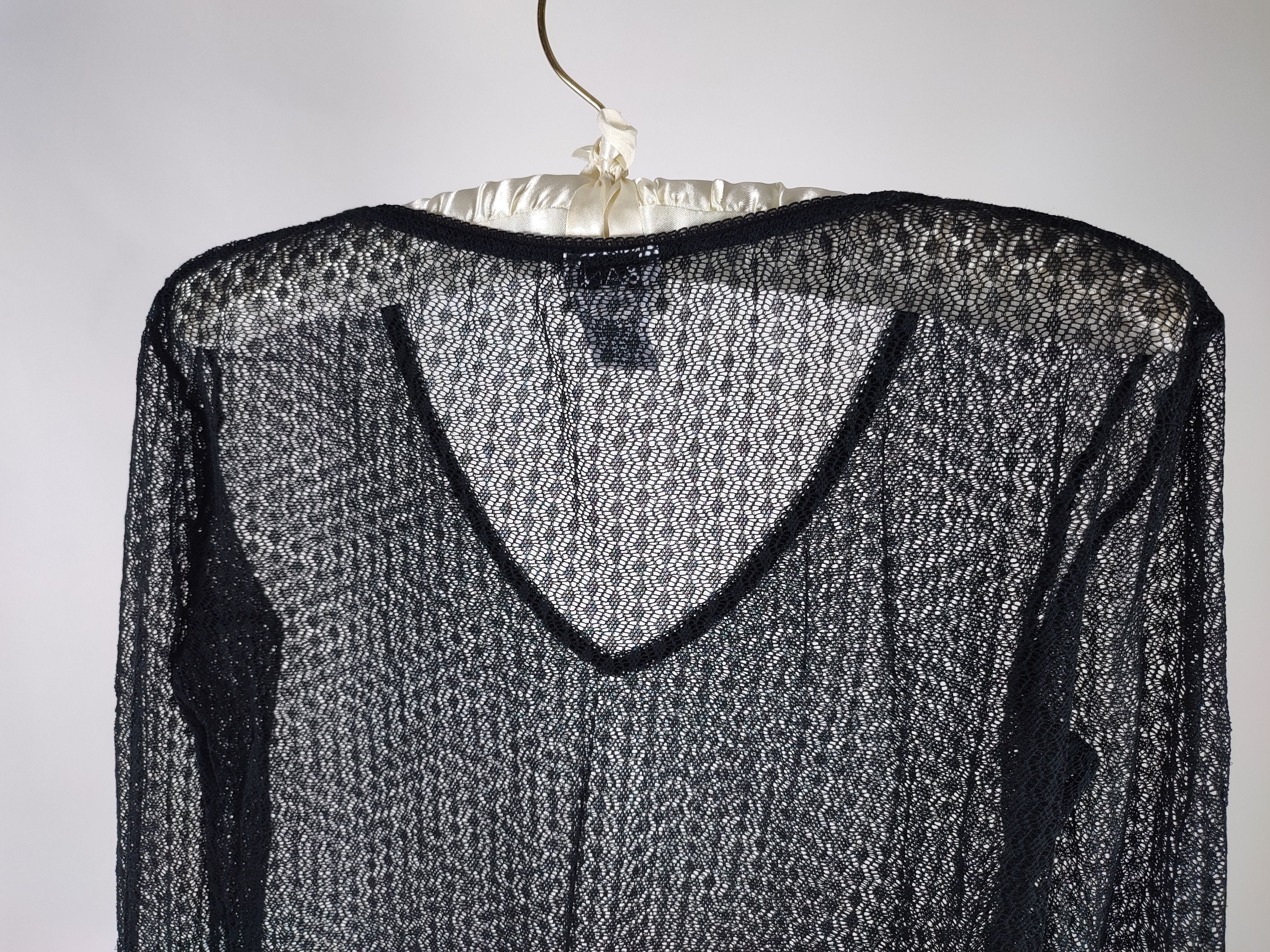 Dolce & Gabbana Dolce Gabbana Sheer Mesh Lace Vintage Top Shirt Size M / US 6-8 / IT 42-44 - 9 Thumbnail