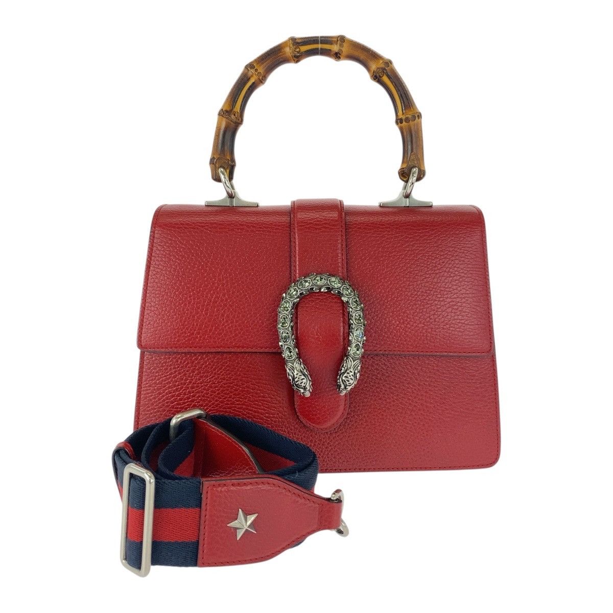 Gucci Gucci Gucci Dionysus Leather 2way Bag Leather Shoulder Bag 448075 DUTY FREE for USA Size ONE SIZE - 1 Thumbnail