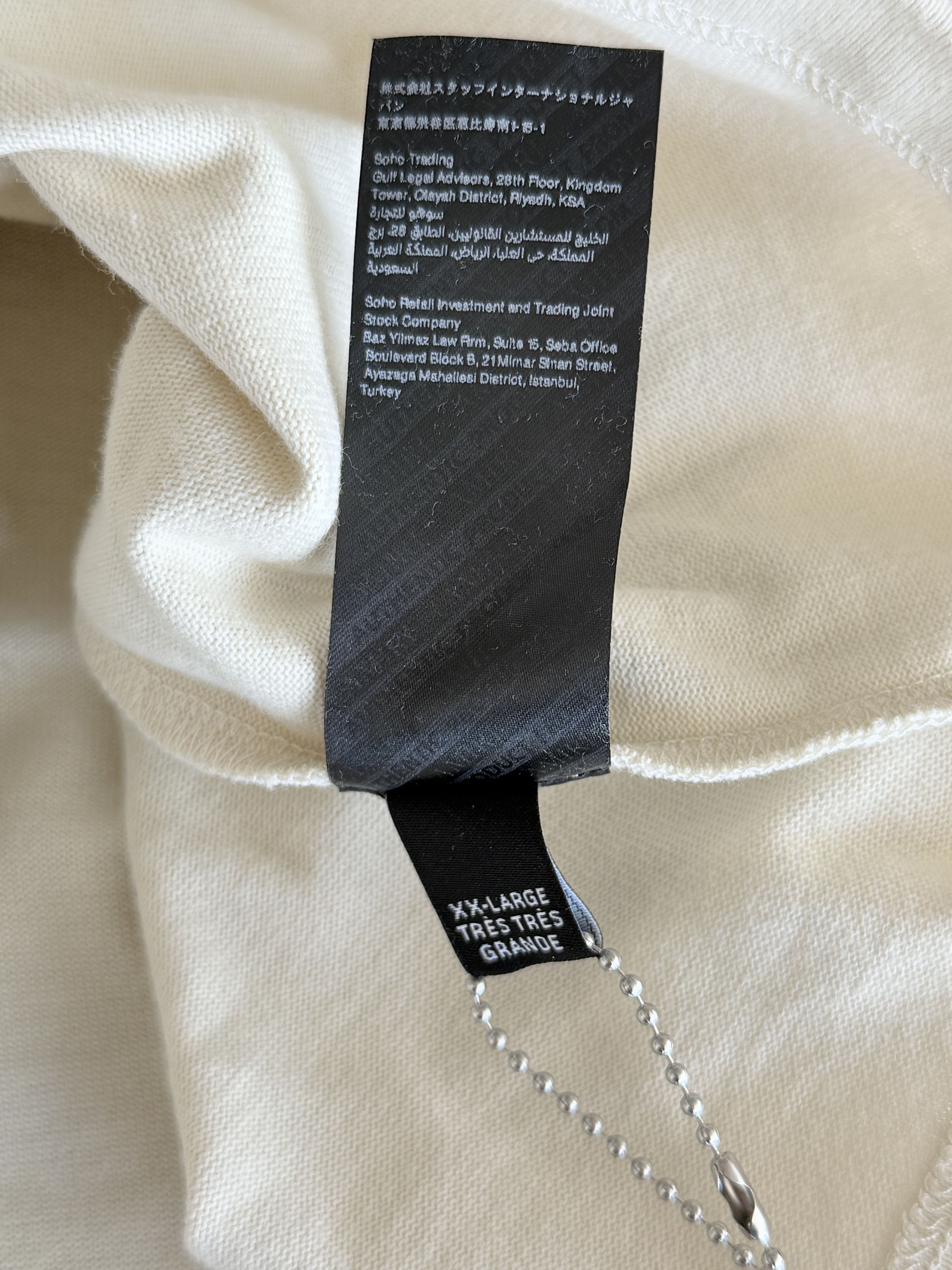 Amiri Amiri Beige & Black Resort Club Graphic T-Shirt Size US M / EU 48-50 / 2 - 5 Thumbnail