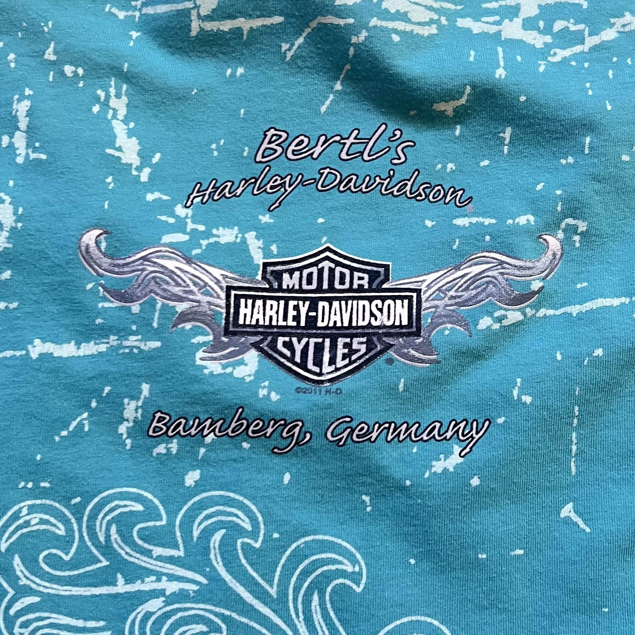 Harley Davidson Harley Davidson Long Sleeve Shirt Mens Small Blue Motorcycle Size US S / EU 44-46 / 1 - 5 Thumbnail