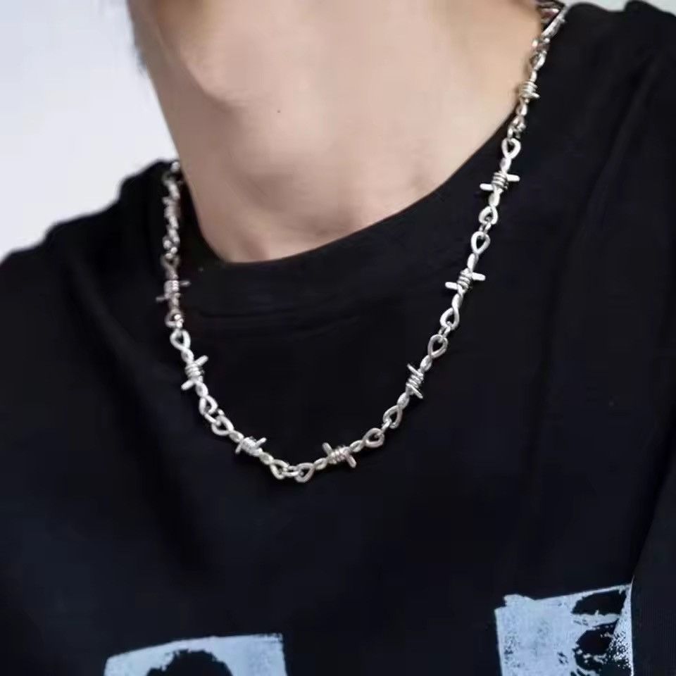Japanese Brand Gothic Torn Chain Necklace Size ONE SIZE - 4 Thumbnail