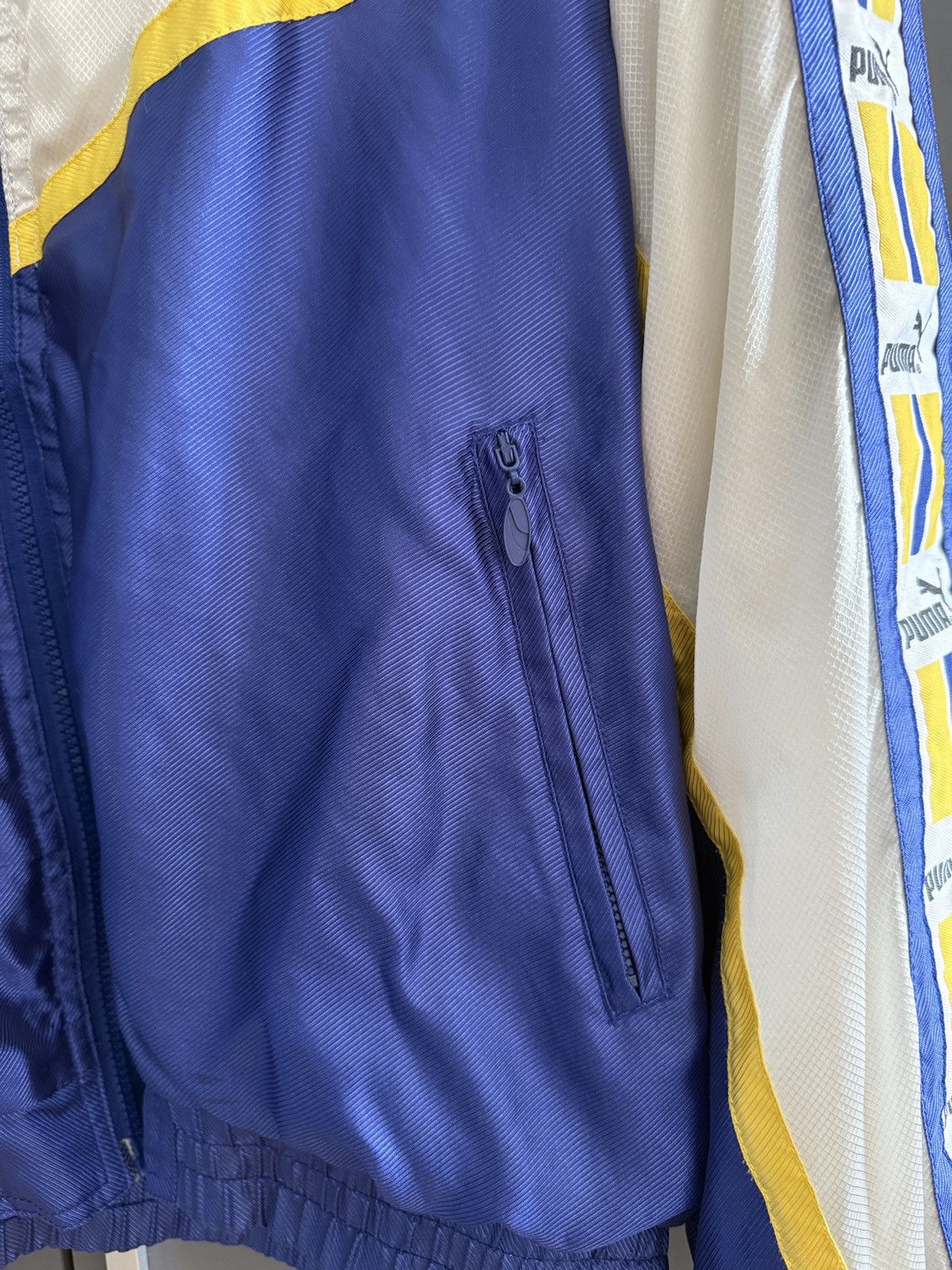 Puma AC Parma 90s Vintage Track top Training Jacket - RARE! Size US L / EU 52-54 / 3 - 5 Thumbnail