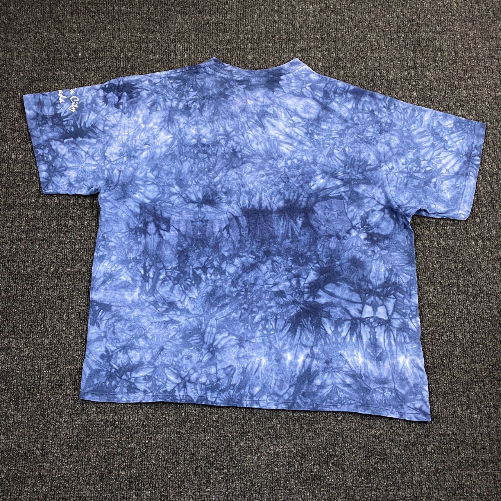 The Mountain VINTAGE The Mountain Howling Running Wolf Wolves Tie Dye T Shirt Womens L NV Size L / US 10 / IT 46 - 5 Thumbnail