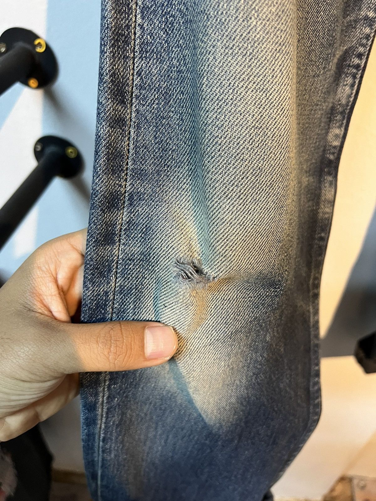 A.P.C. × Japanese Brand A.P.C. Distress Selvedge Denim Size US 30 / EU 46 - 4 Thumbnail