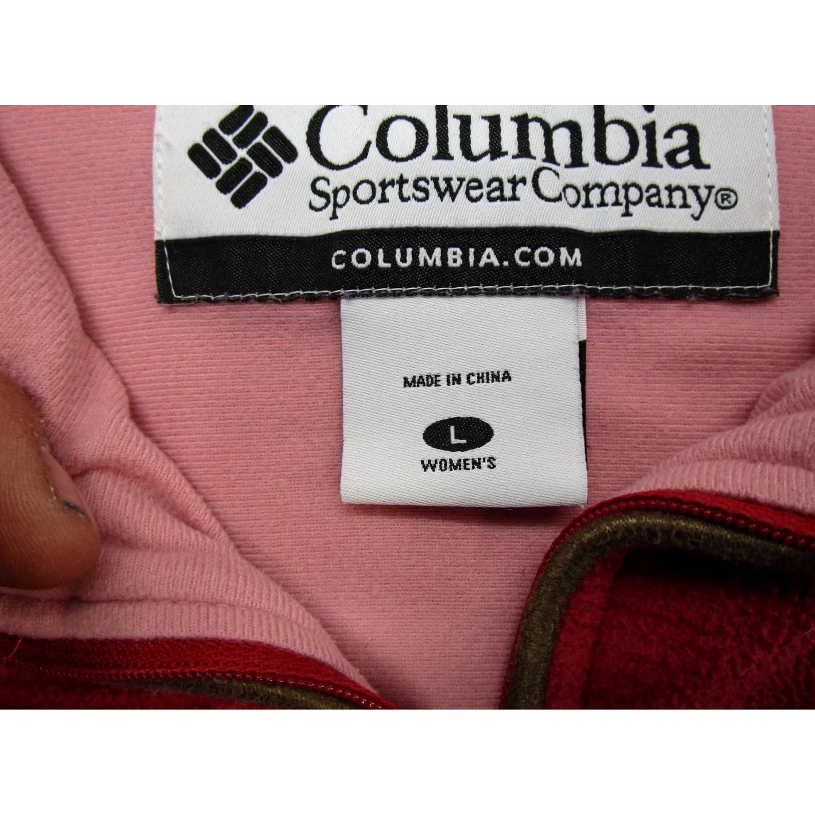 Vintage Columbia River Resort Vest Women's Red Pheasant L Vest Top Outdoors Nature Logo Zipper Pocket Star Size L / US 10 / IT 46 - 3 Thumbnail