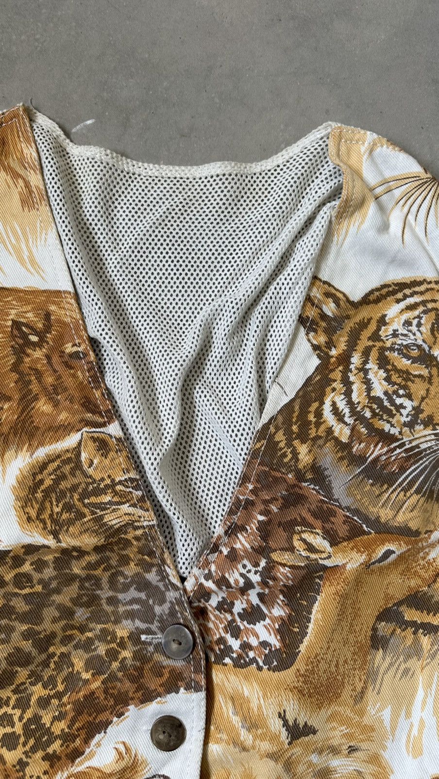 Vintage VINTAGE JAPANESE ANIMAL PRINT VEST Size 38R - 5 Thumbnail