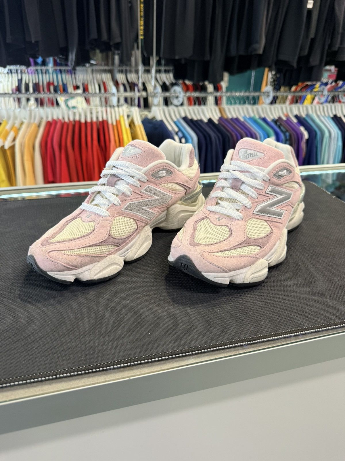 New Balance New Balance 9060 Rose Sugar Angora Ice Wine Sneakers Size US 6 / EU 39 - 6 Thumbnail