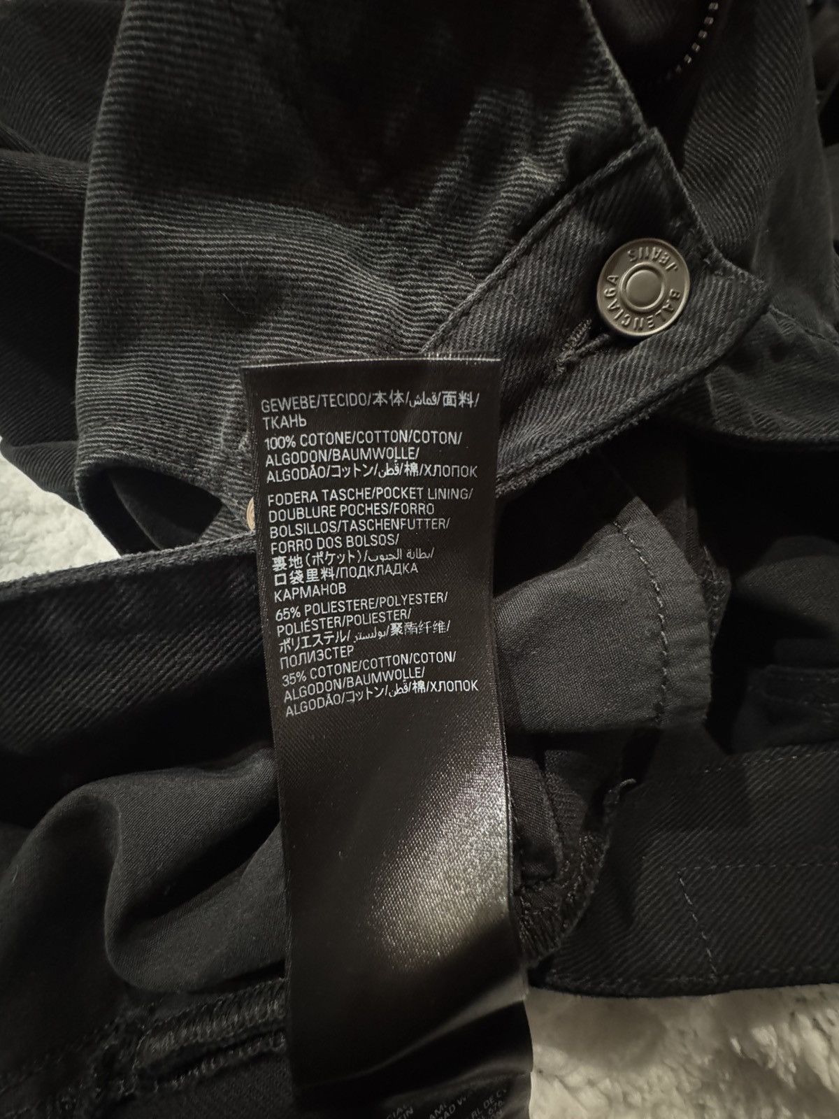 Balenciaga Balenciaga Double Sided Jeans Size US 32 / EU 48 - 10 Thumbnail