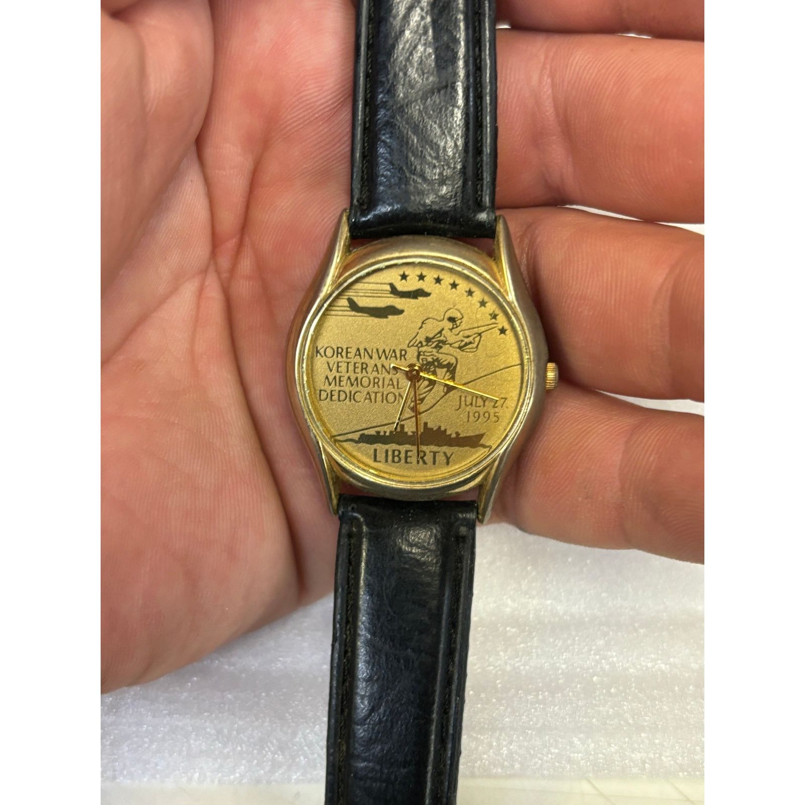 (B).Stroy Korean War Veterans Memorial Unisex Watch! New Battery! Size ONE SIZE - 4 Thumbnail