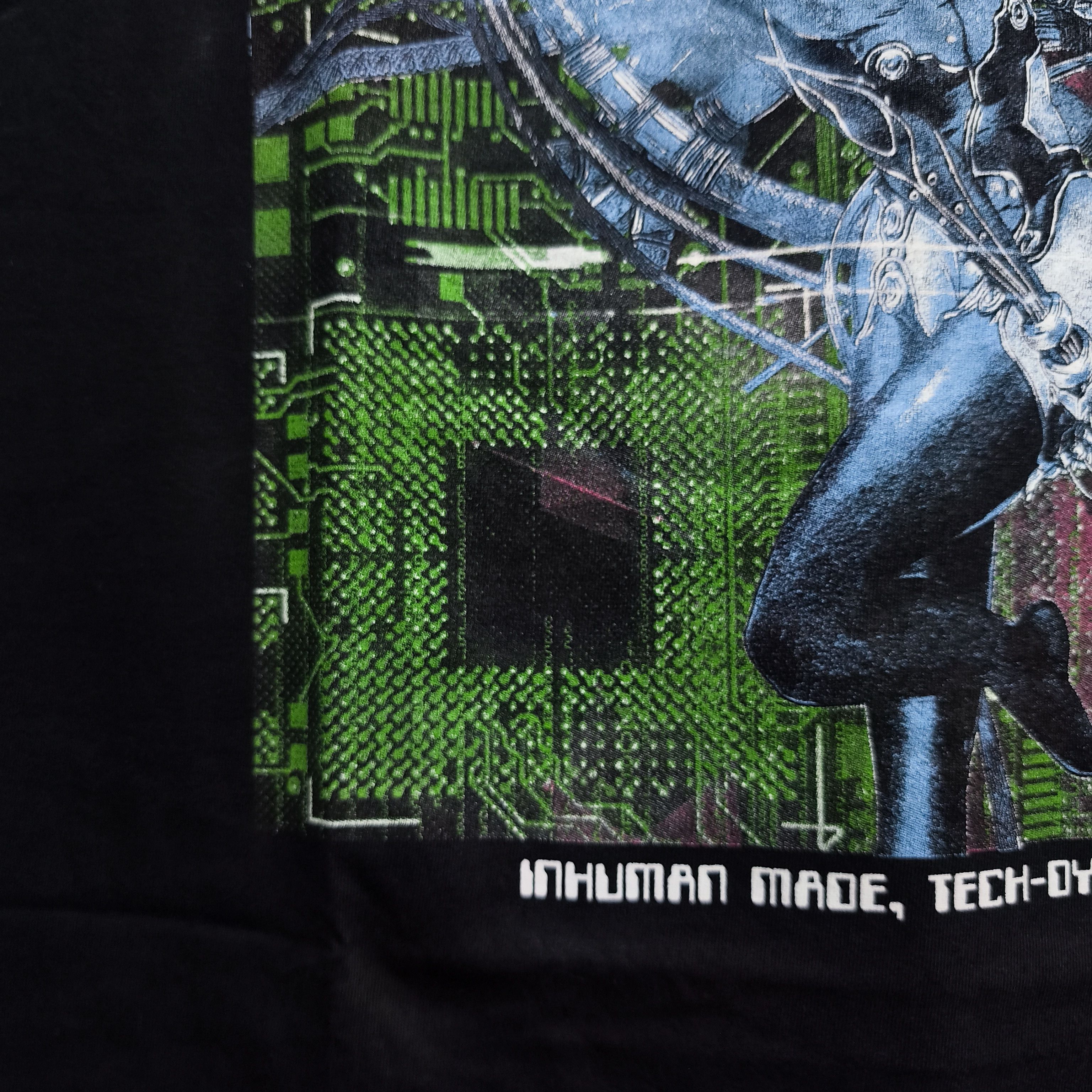 Anime Ghost In The Shell Inhuman Made T-shirt Size US XL / EU 56 / 4 - 6 Thumbnail