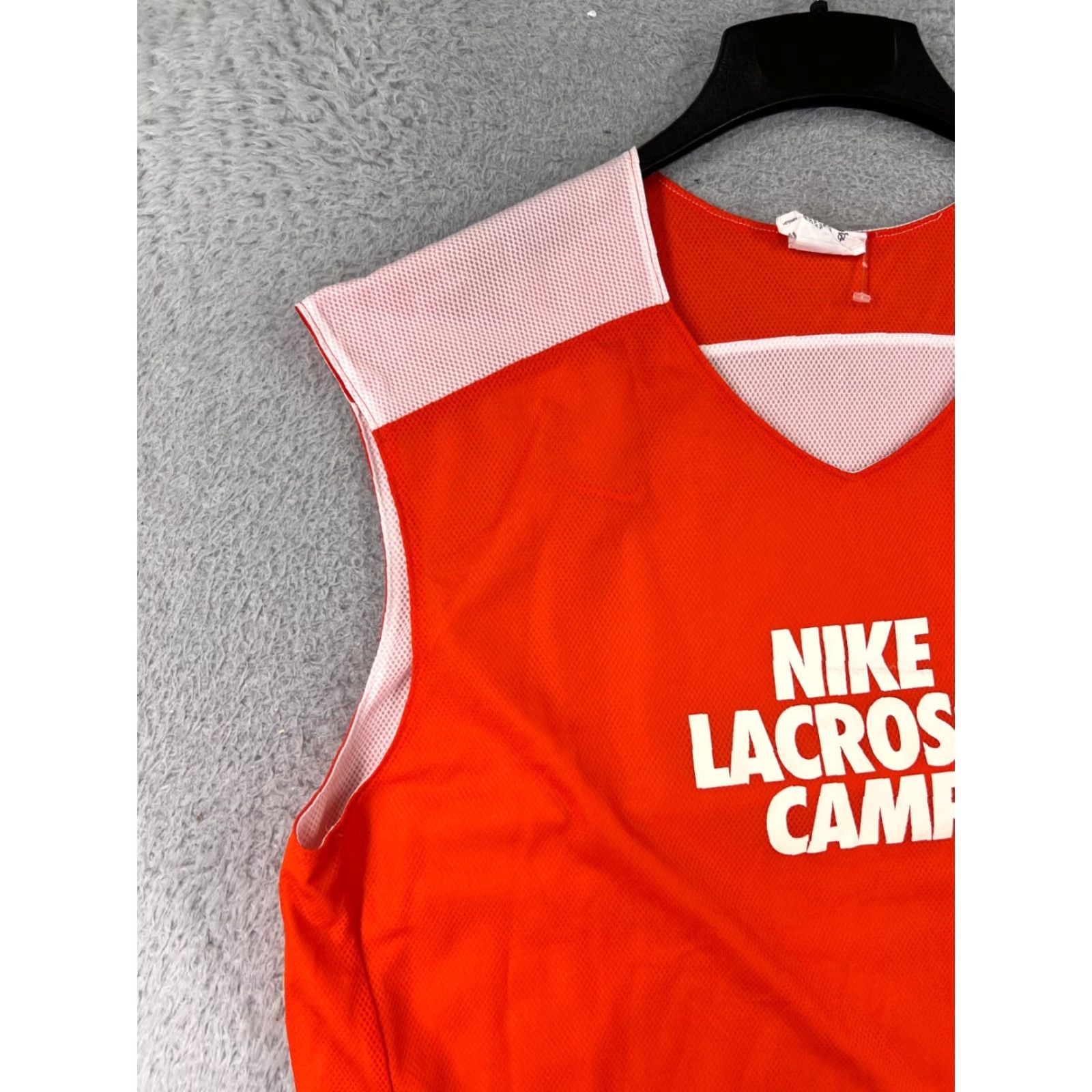 Nike Nike Lacrosse Camp Jersey Mens Large Red Sleeveless Jersey Camp Nike Lacrosse Camp Jersey Mens Large Red Sleeveless Size US L / EU 52-54 / 3 - 6 Thumbnail