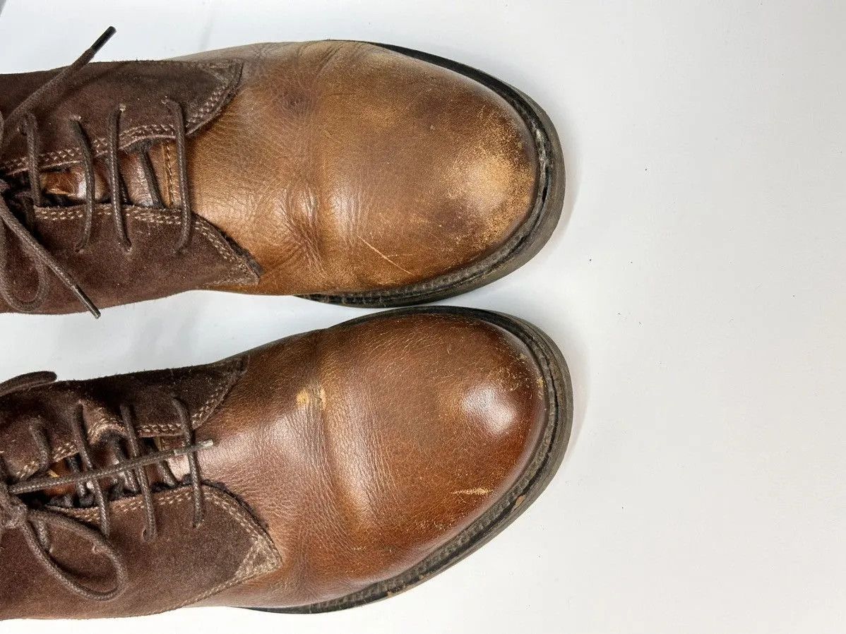 Ralph Lauren RALPH LAUREN AS 98 JAPAN RARE RRL LEATHER BOOTS WESTERN USA Size US 11 / EU 44 - 13 Thumbnail