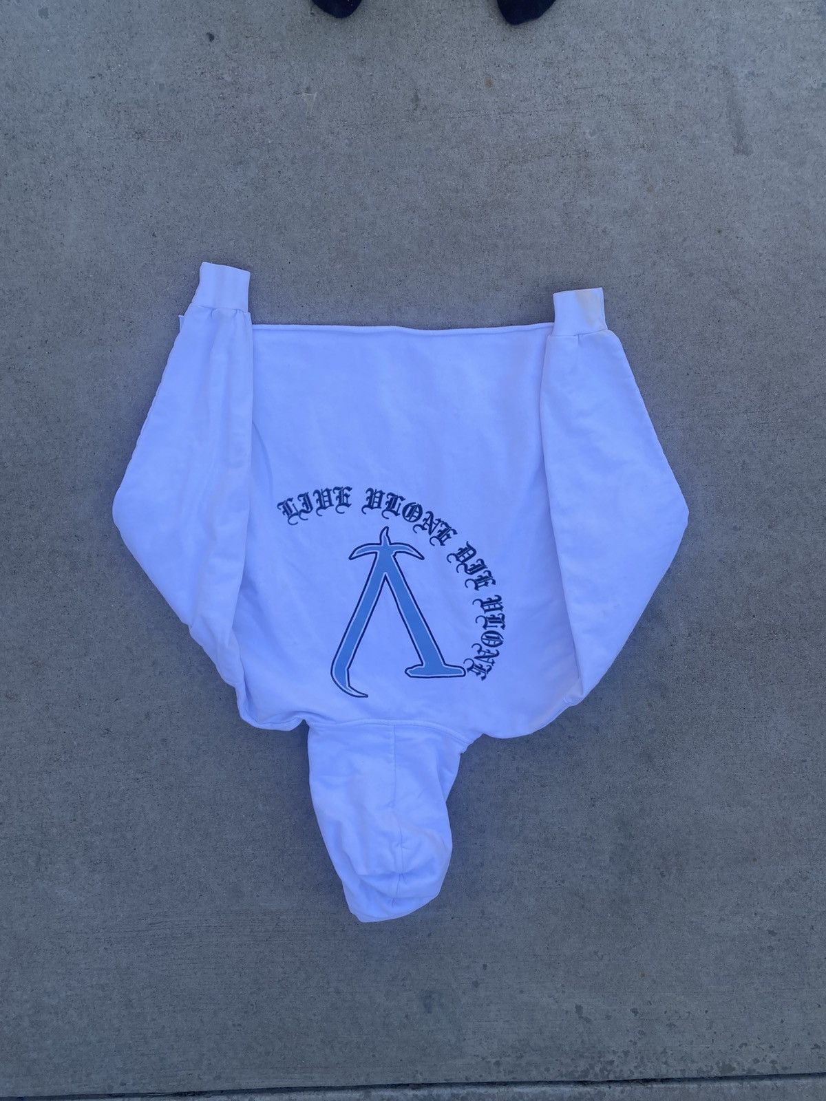 Vlone White Vlone Old English Hoodie Size US M / EU 48-50 / 2 - 6 Thumbnail
