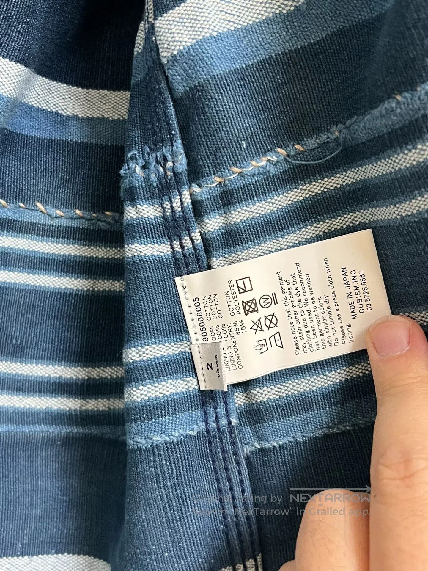 Visvim VISVIM 17AW ICT SS Coverall Blue. Size US M / EU 48-50 / 2 - 8 Thumbnail