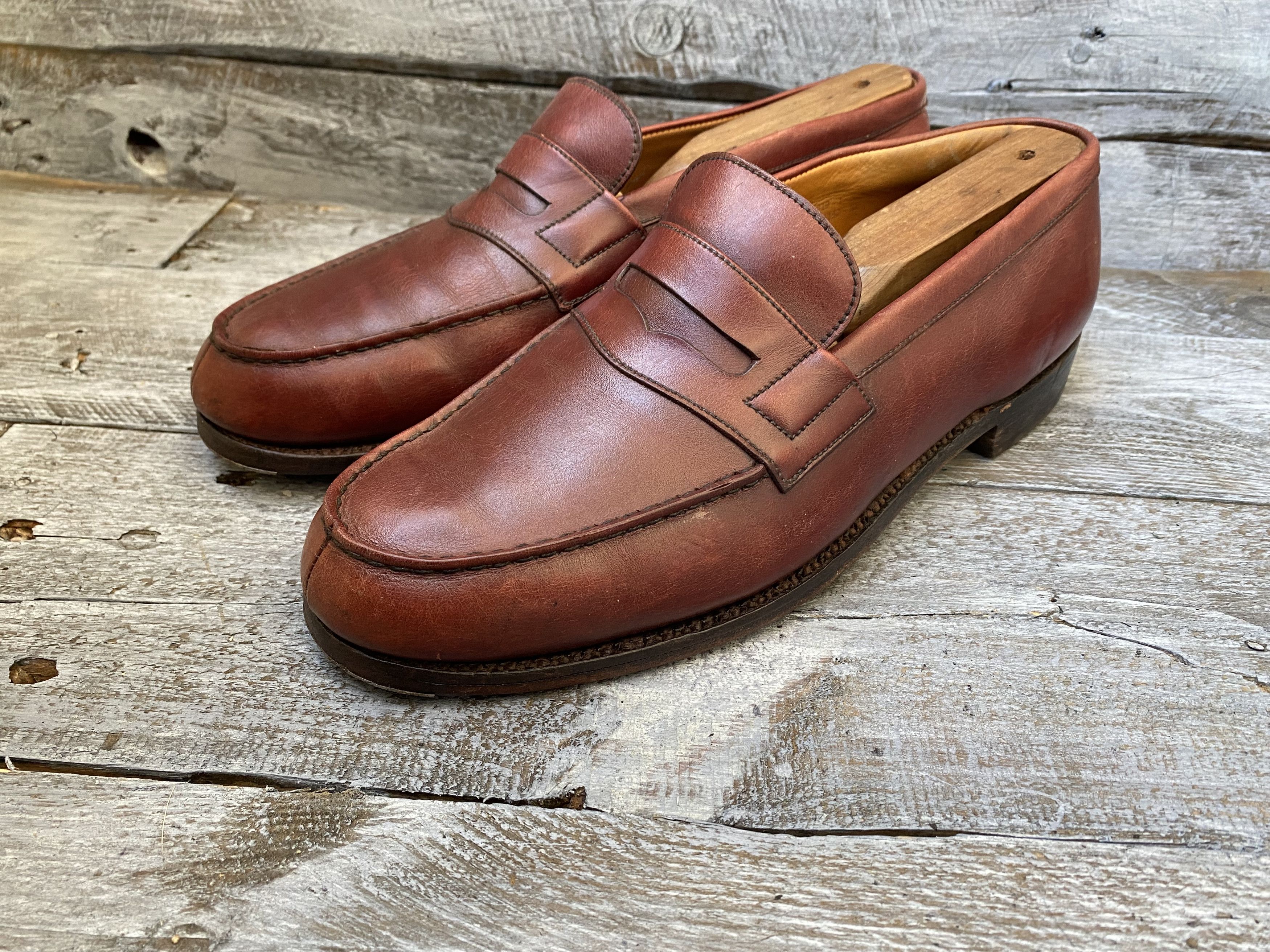 J.M. Weston Jm weston 180 slip on loafers uk6D Size US 7 / EU 40 - 3 Thumbnail