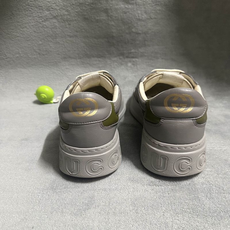 Gucci Gucci Chunky B Low-Top Leather Sneakers - Size US 10.5 / EU 43-44 - 3 Thumbnail