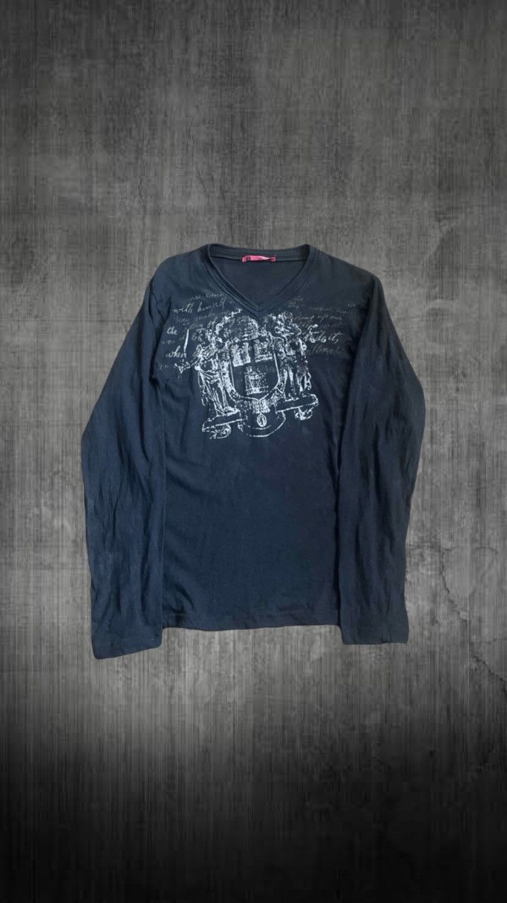 archive japanese label long sleeve カットソー archive japanese label long sleeve カットソー