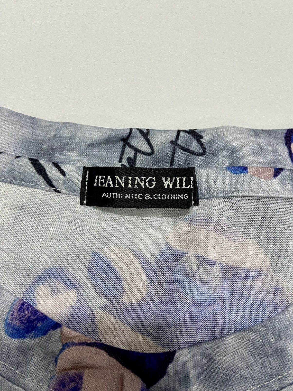 Japanese Brand JEANING WILD OVERPRINT ANARCHY TEE Size US XXL / EU 58 / 5 - 15 Thumbnail