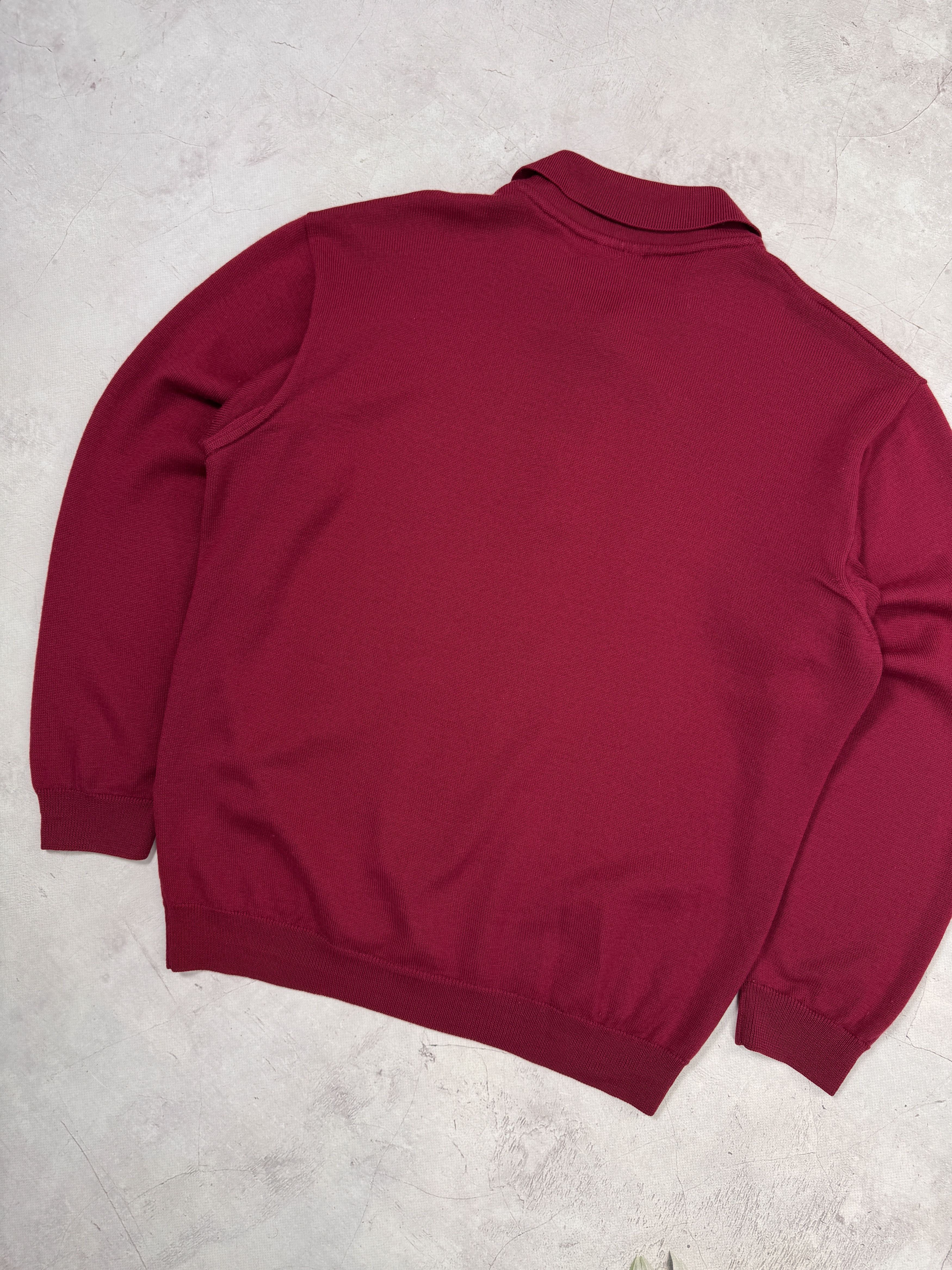 Lacoste Vintage Lacoste Sweater Pullover Jumper Wool Size US M / EU 48-50 / 2 - 19 Thumbnail