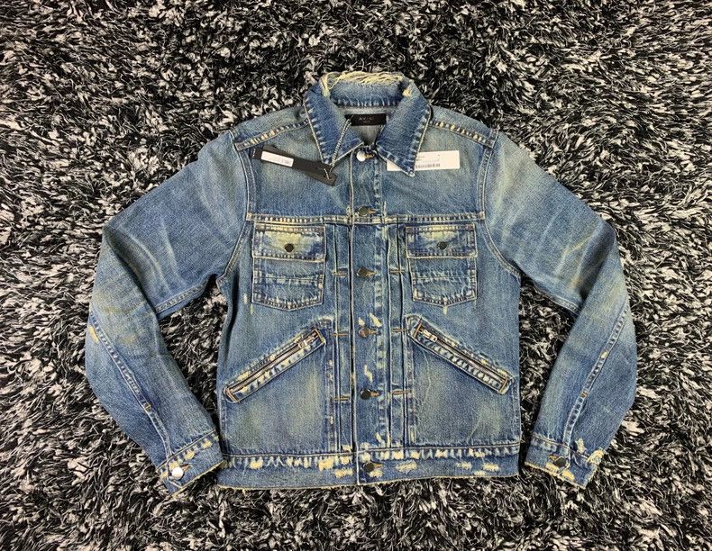 Amiri Amiri Vintage denim jacket Size US XS / EU 42 / 0 - 3 Thumbnail